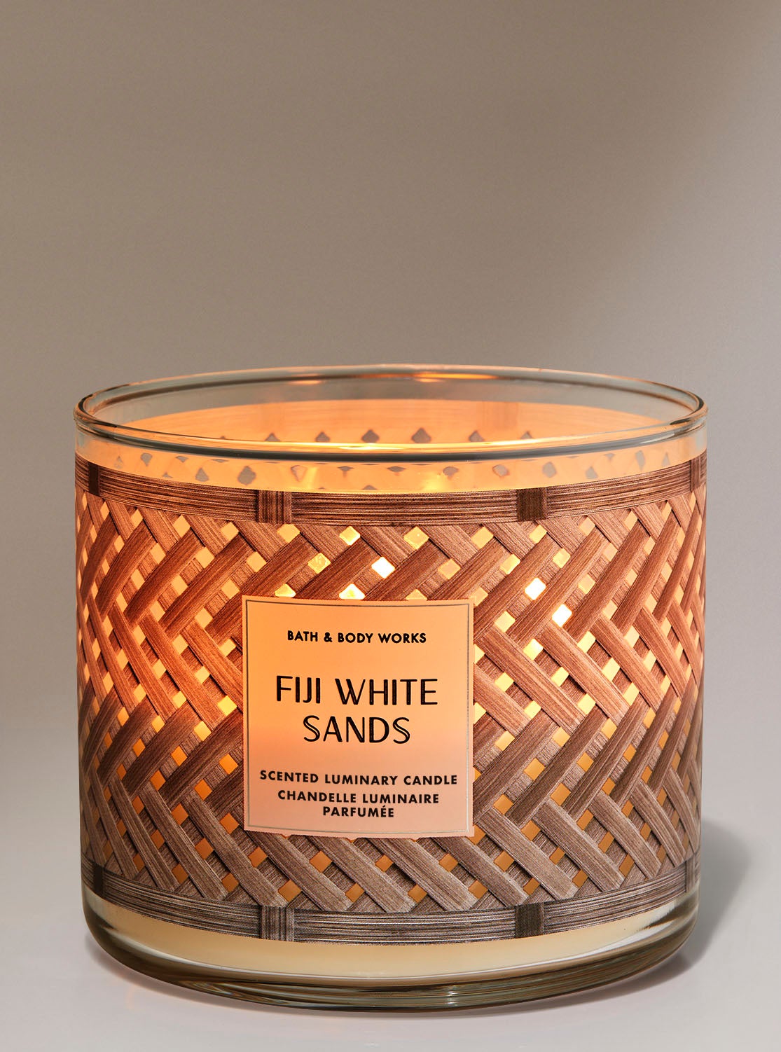 Fiji White Sands 3Wick Candle Bath and Body Works