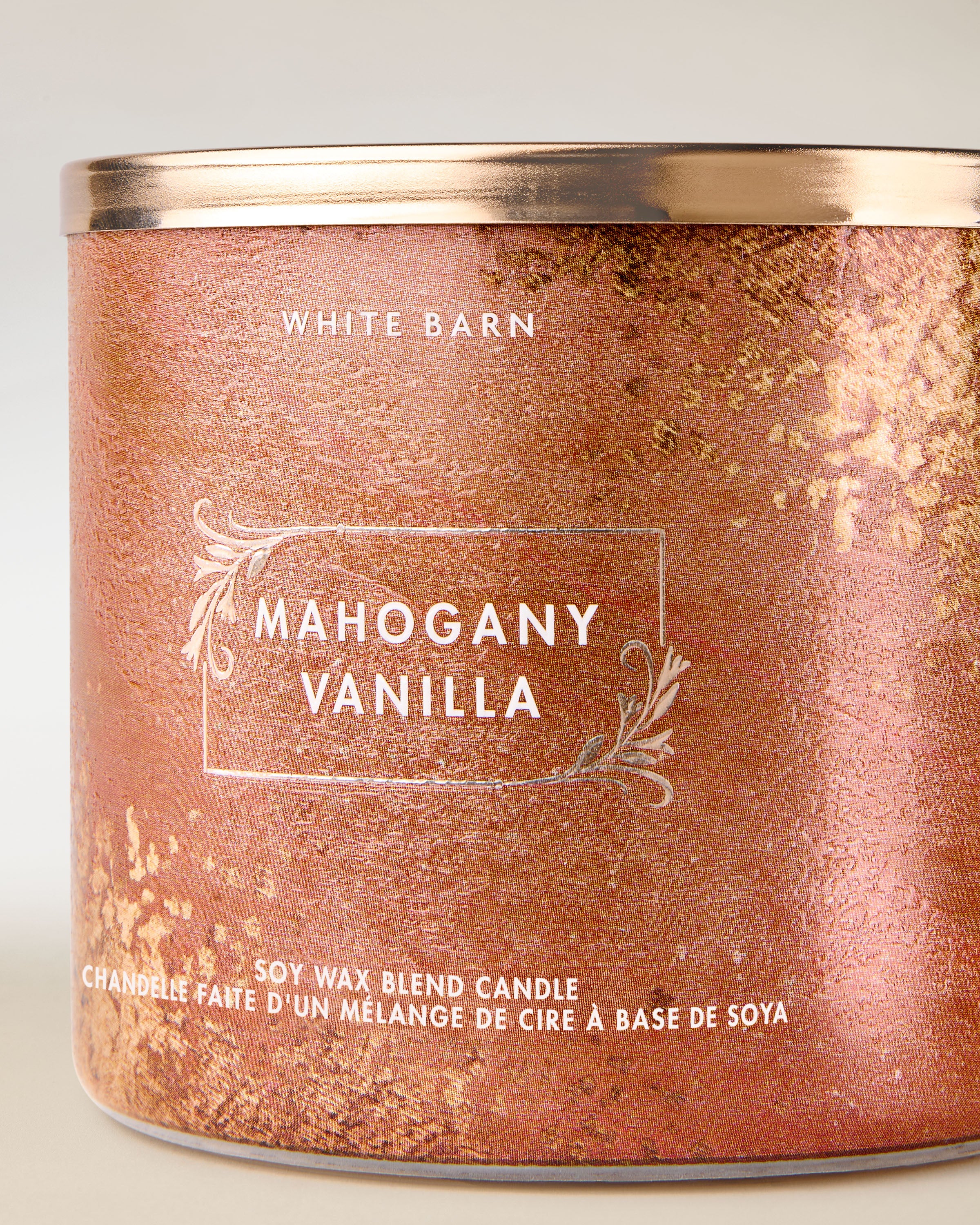 Mahogany Vanilla 3-Wick Candle