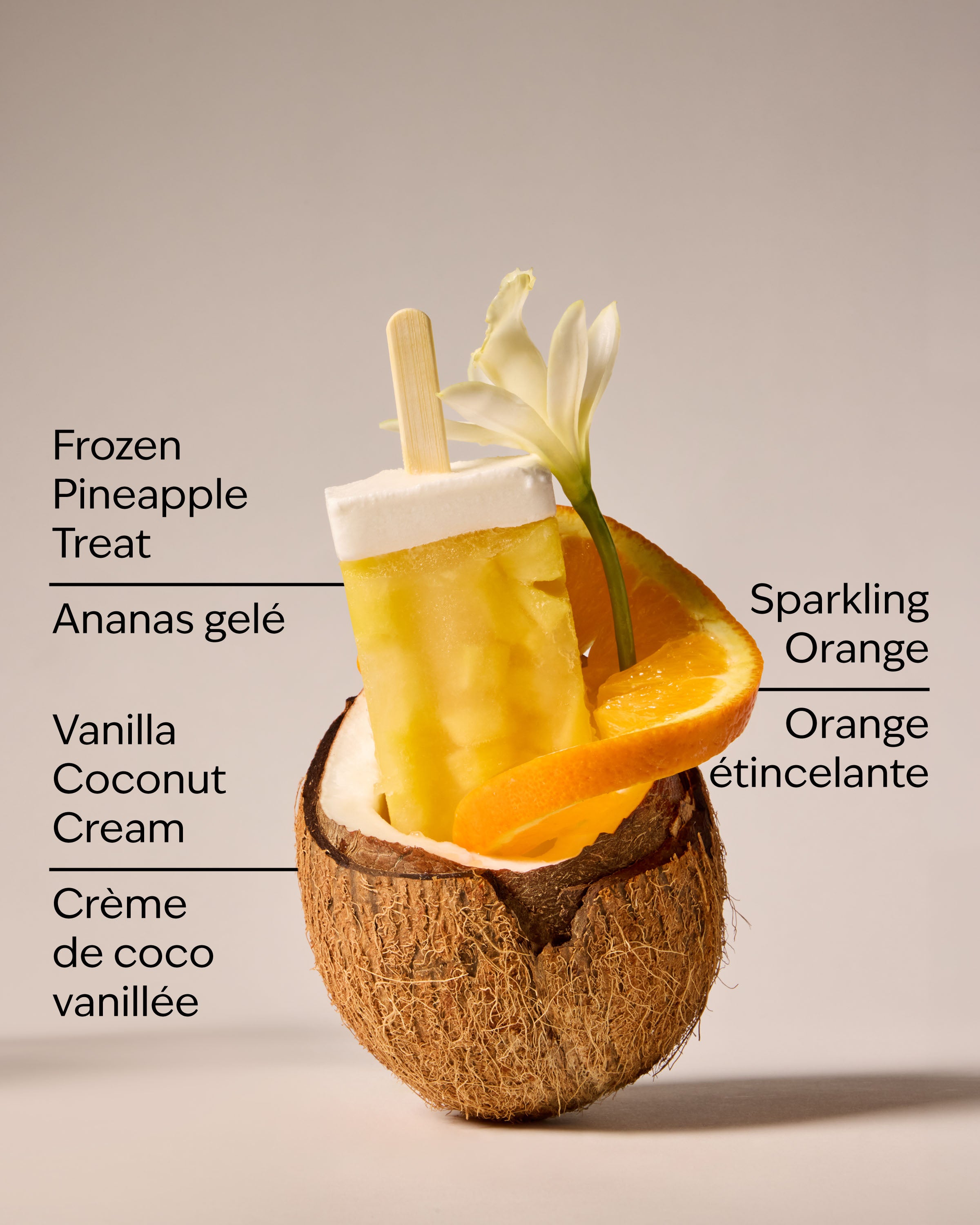 Piña Colada Swirl Cleansing Gel Hand Soap