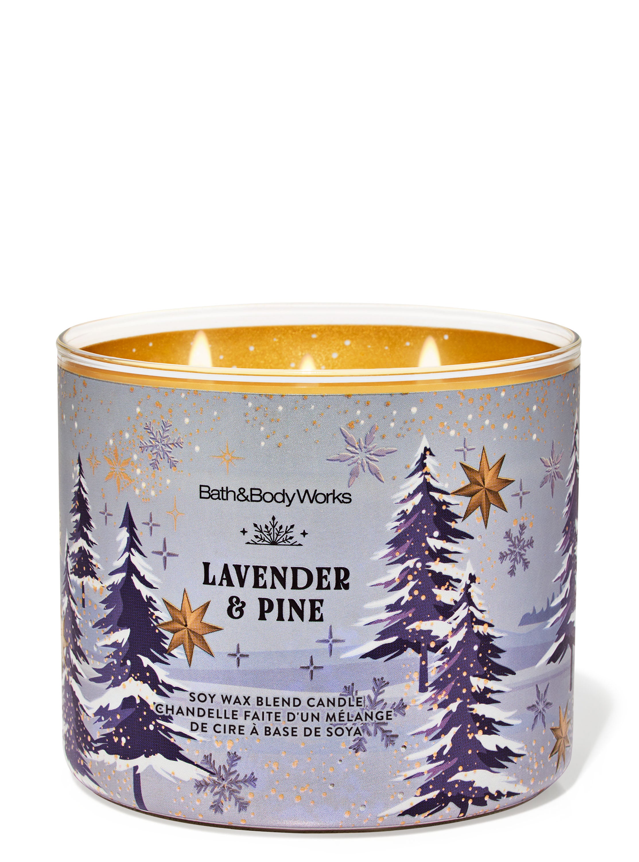 Lavender & Pine 3-Wick Candle