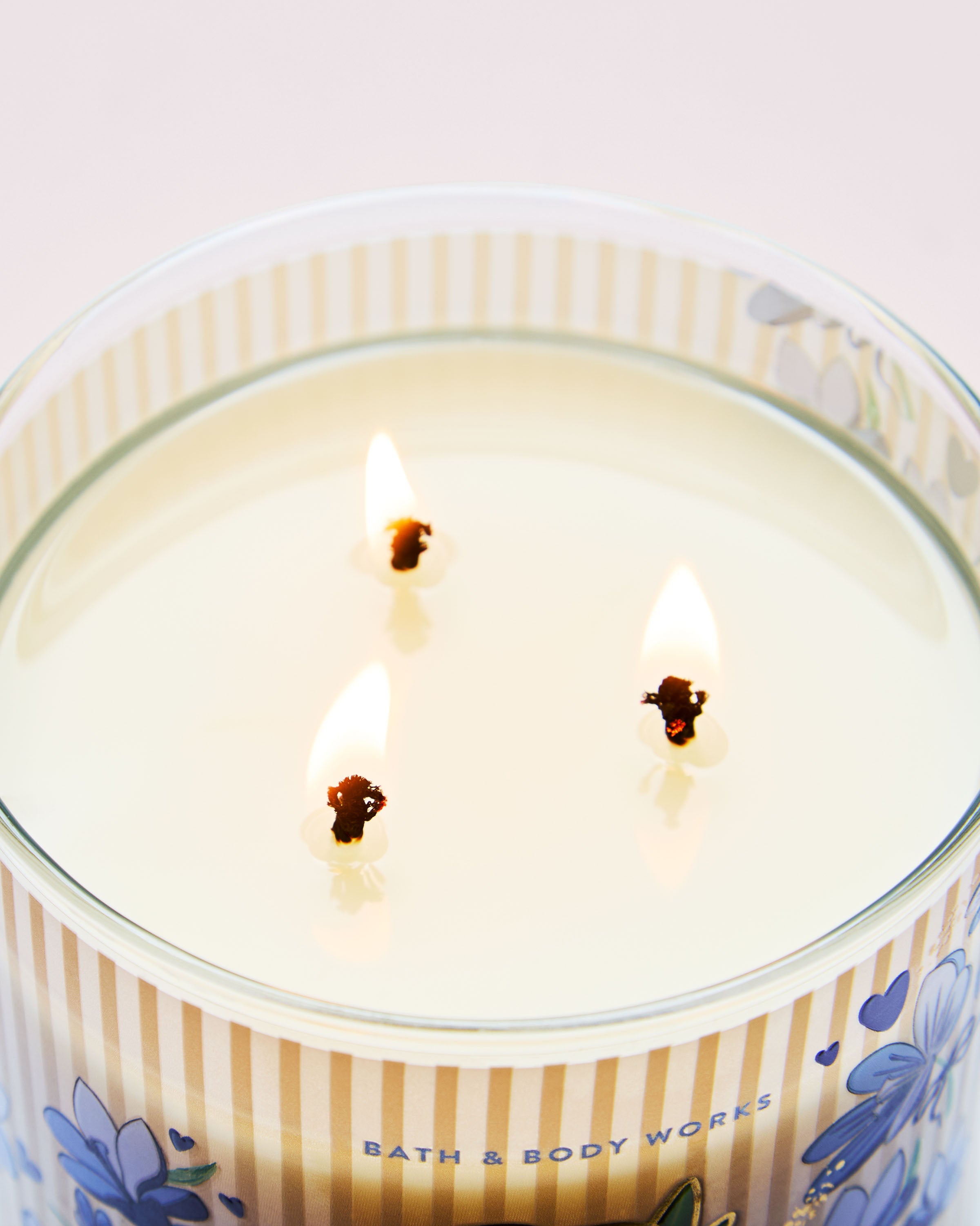 Violets Are Blue 3-Wick Candle