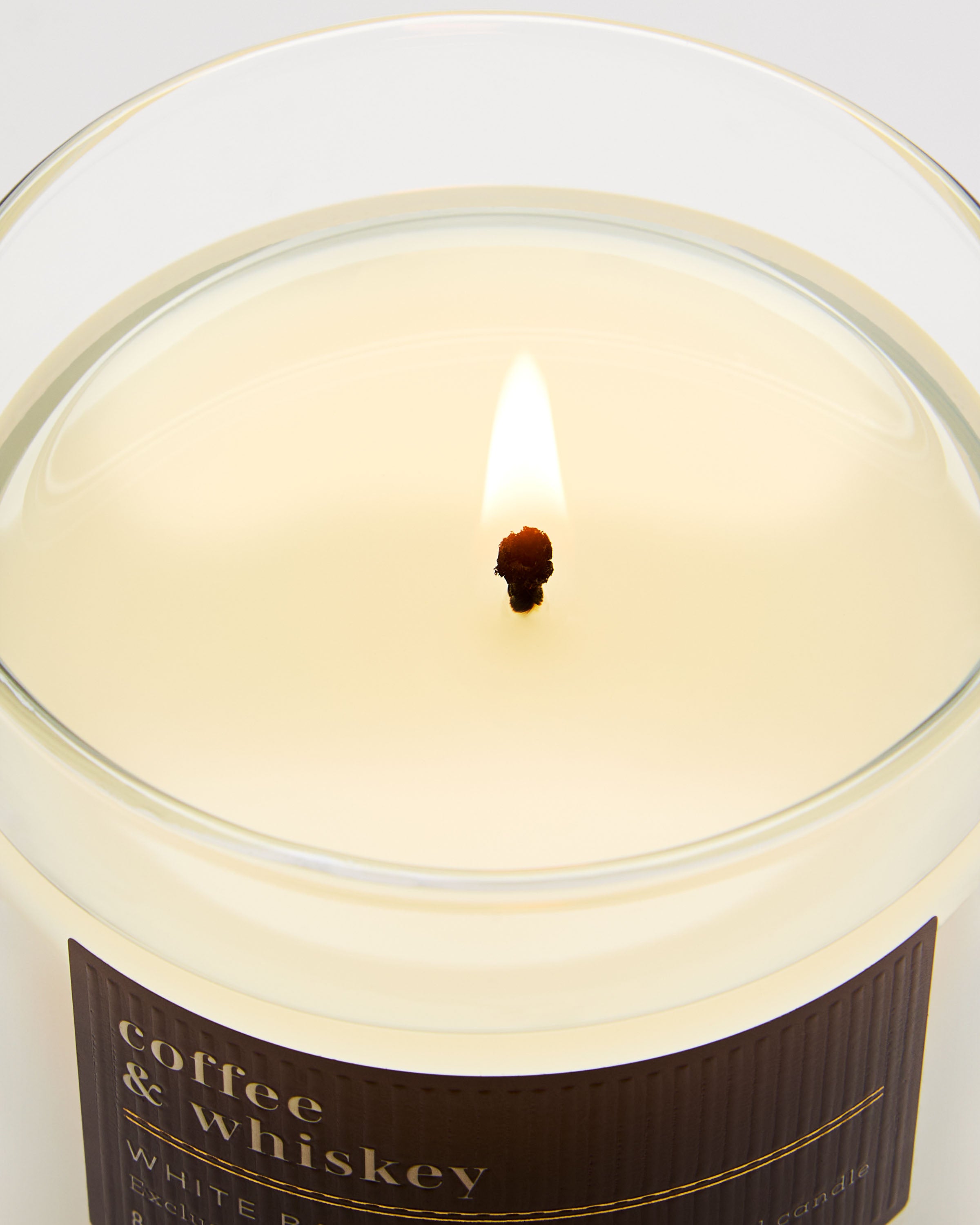 Coffee & Whiskey Single Wick Candle