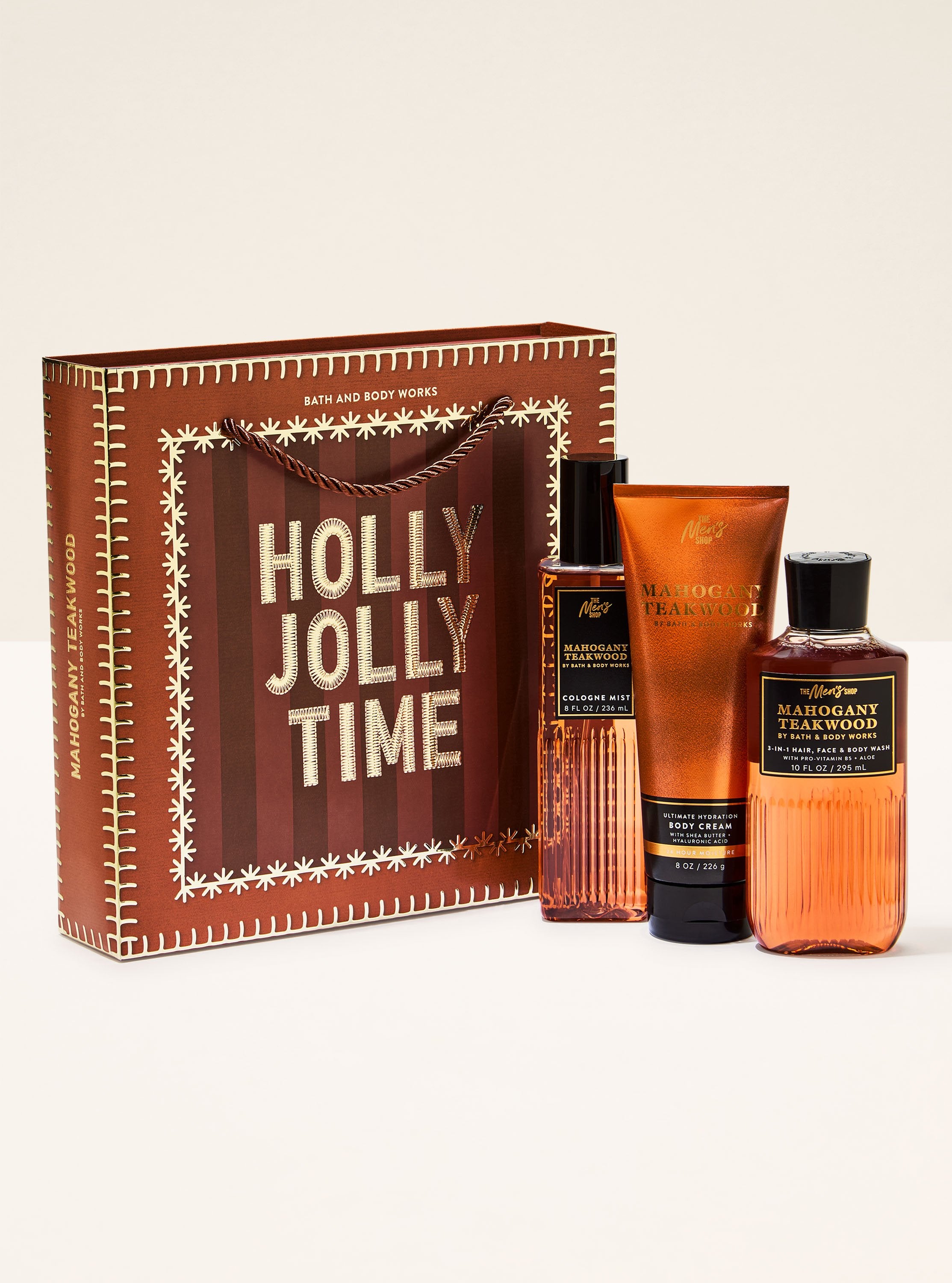 Mahogany Teakwood Gift Set