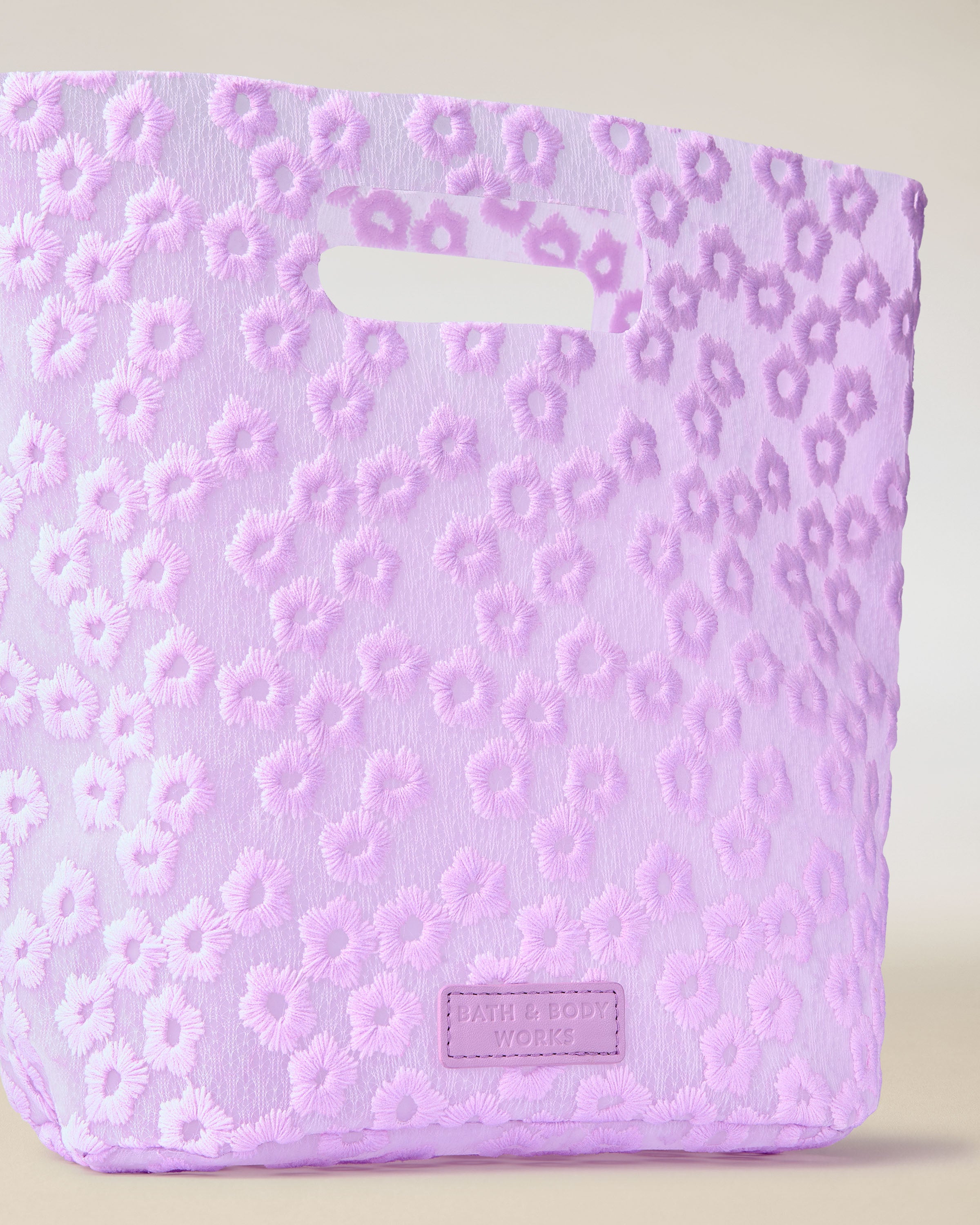 Purple Floral Gift Bag