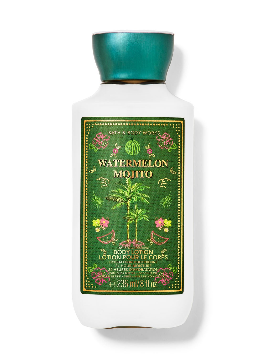 Lotion pour le corps hydratation quotidienne Watermelon Mojito Bath