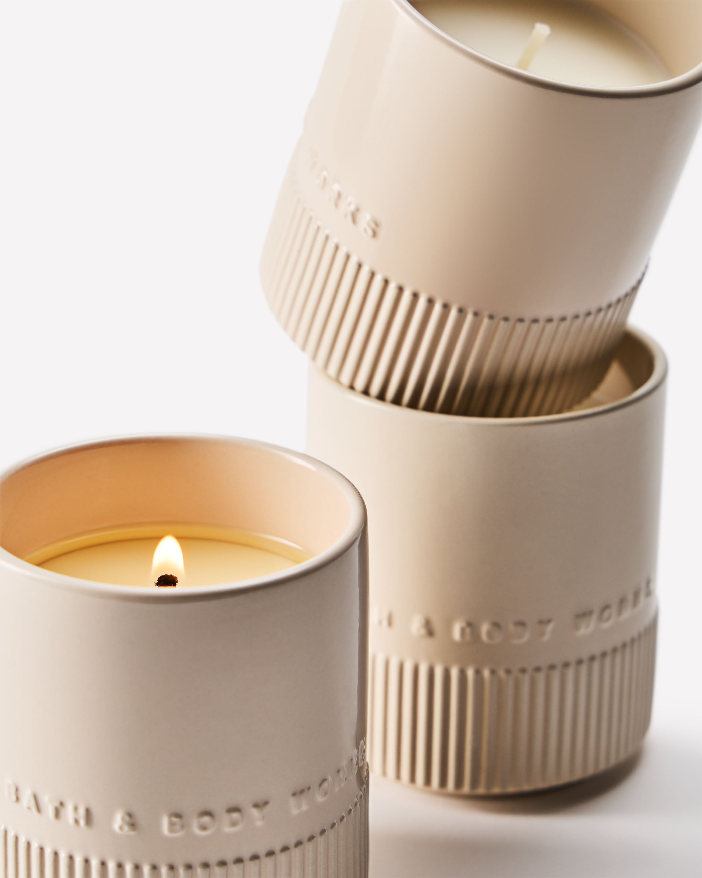 Chandelle à une mèche Santal + Amber