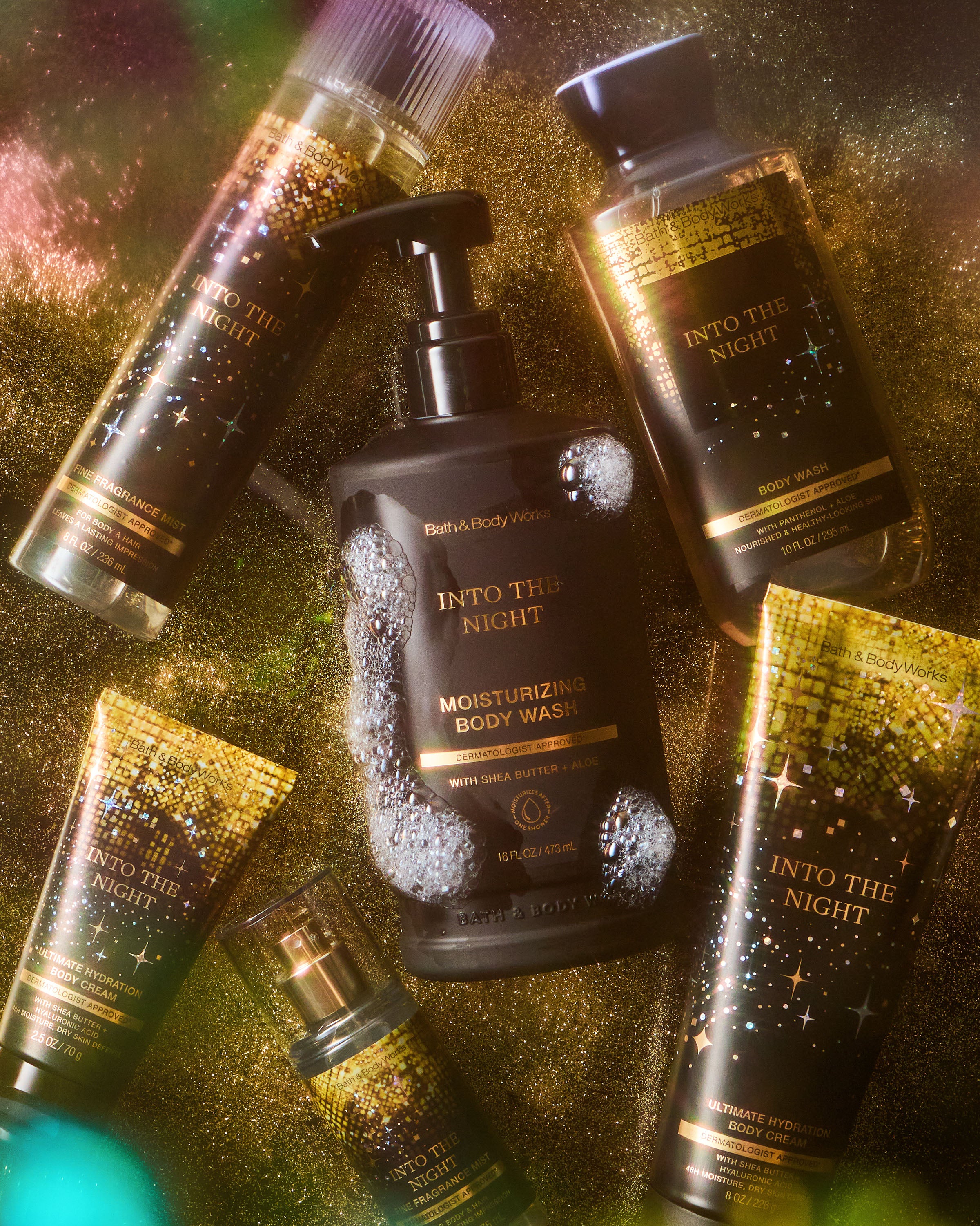 Nettoyant pour le corps hydratant Into the Night