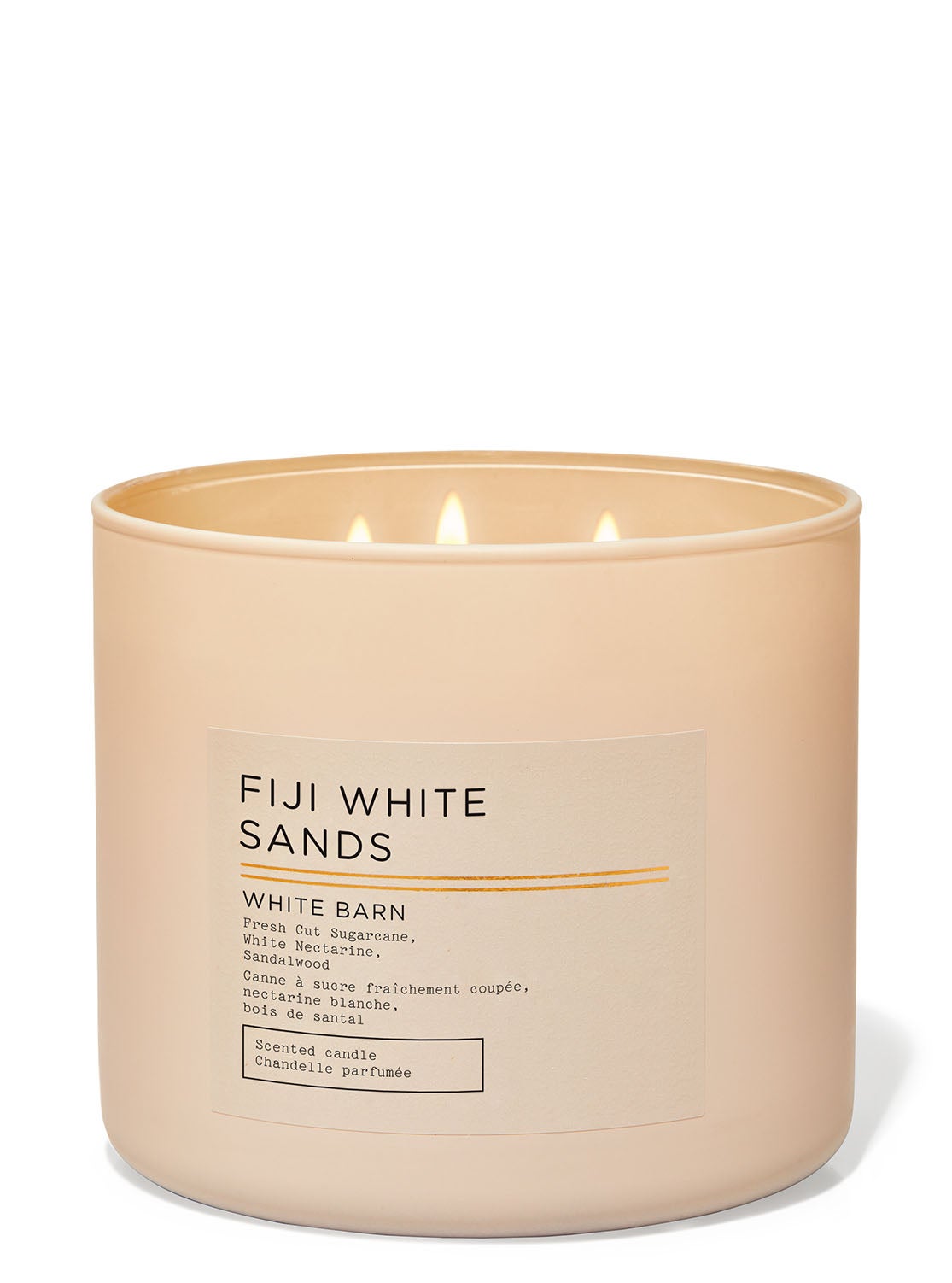 Fiji White Sands 3Wick Candle Bath and Body Works