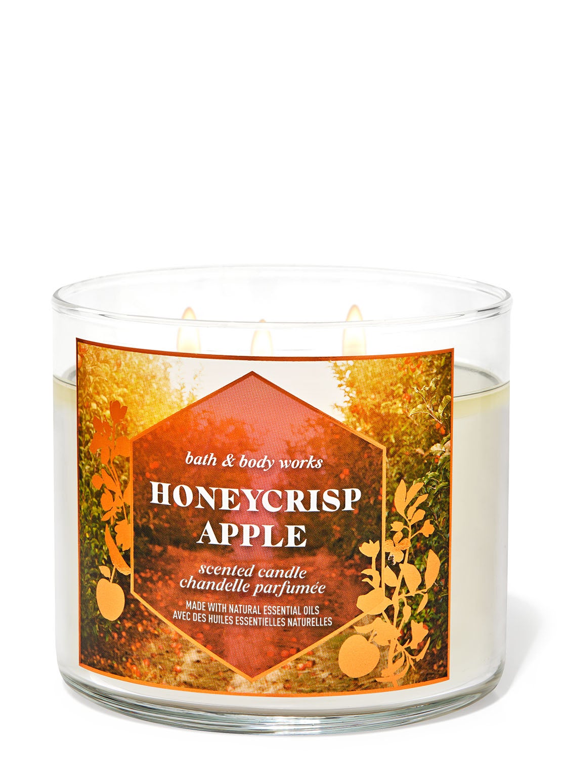 Honeycrisp Apple 3Wick Candle Bath and Body Works