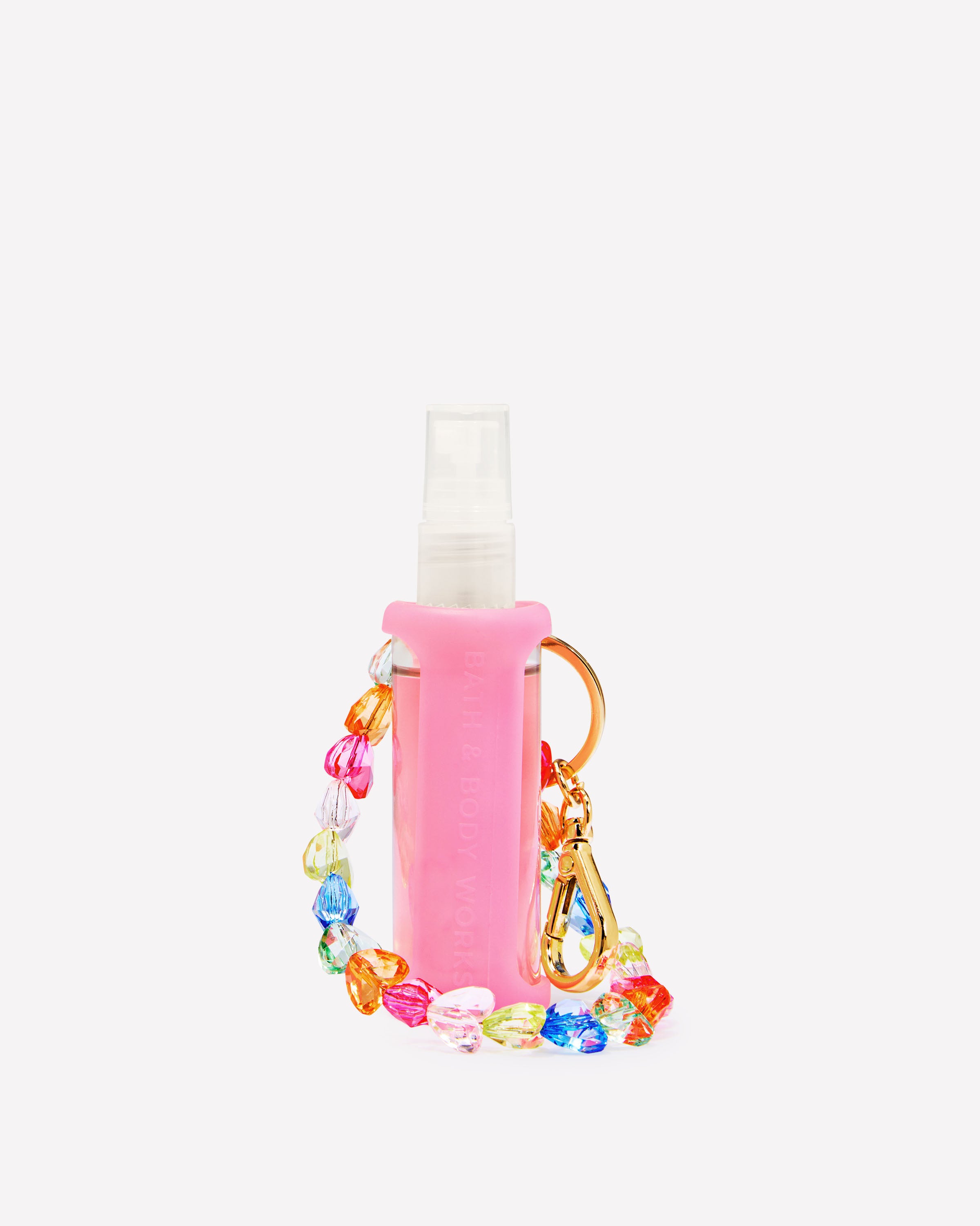 Porte-flacon vaporisateur antibactérien Dragonne rose