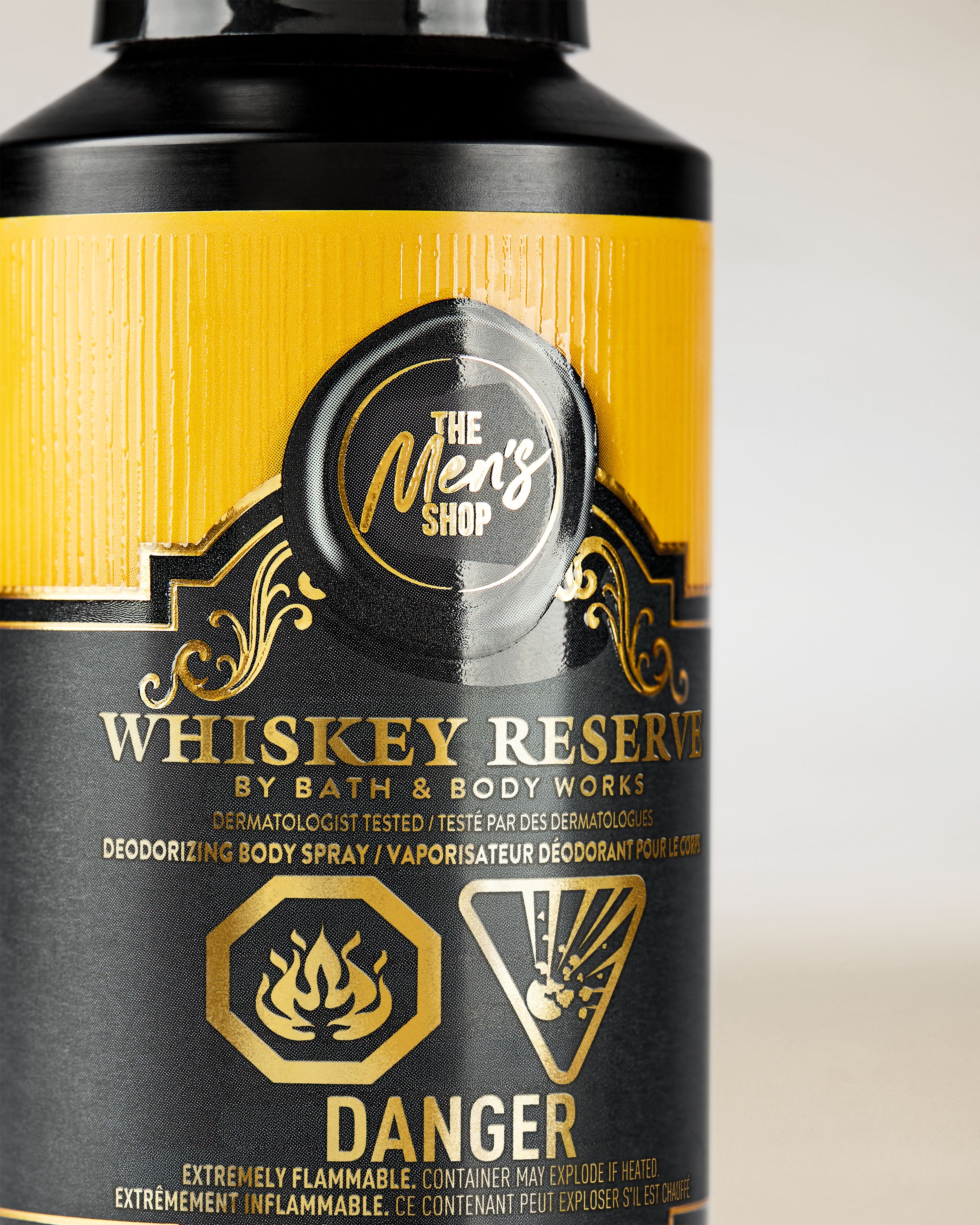 Whiskey Reserve Deodorizing Body Spray