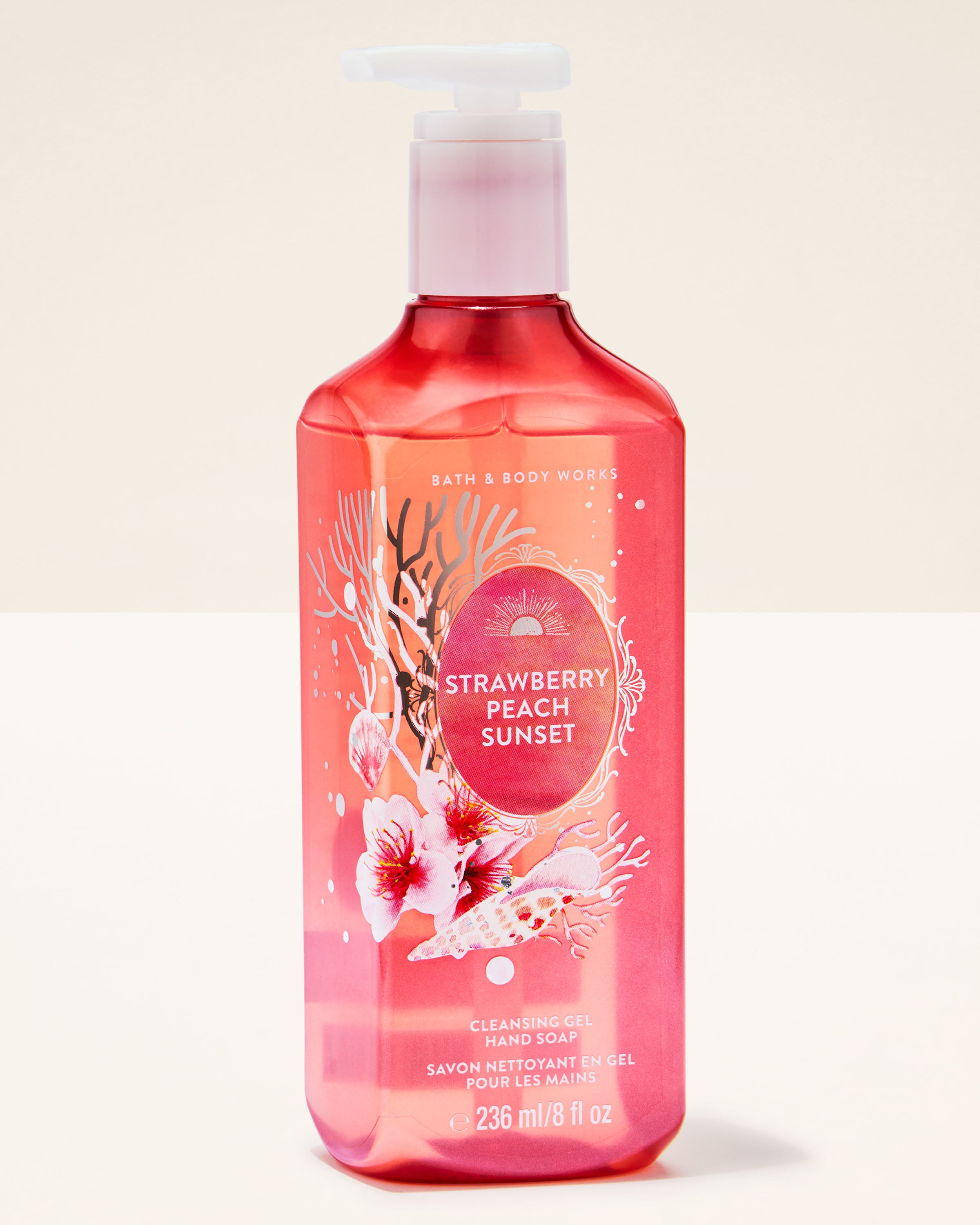 Strawberry Peach Sunset Cleansing Gel Hand Soap