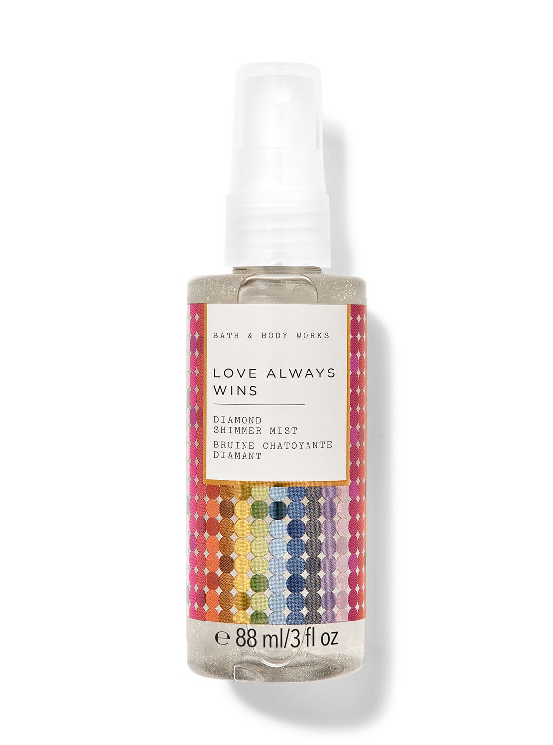 Love Always Wins Travel Size Diamond Shimmer Mist Bath and Body Works