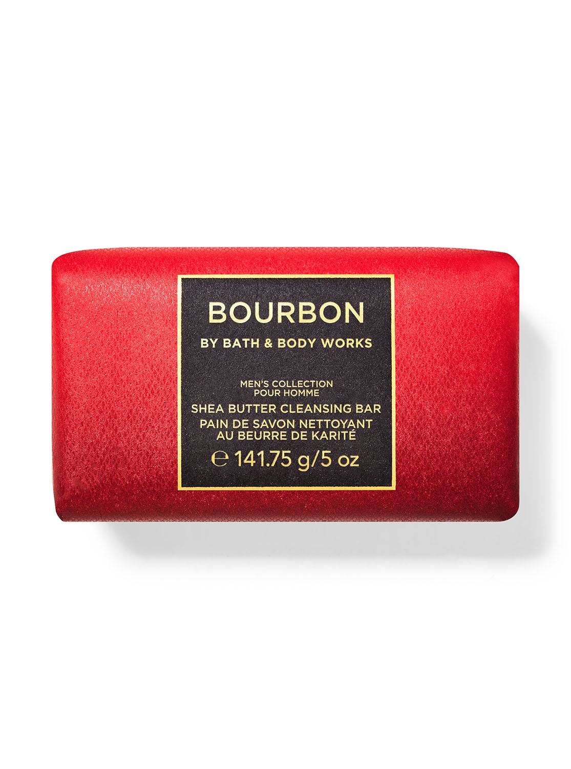 Bourbon Shea Butter Cleansing Bar Bath and Body Works