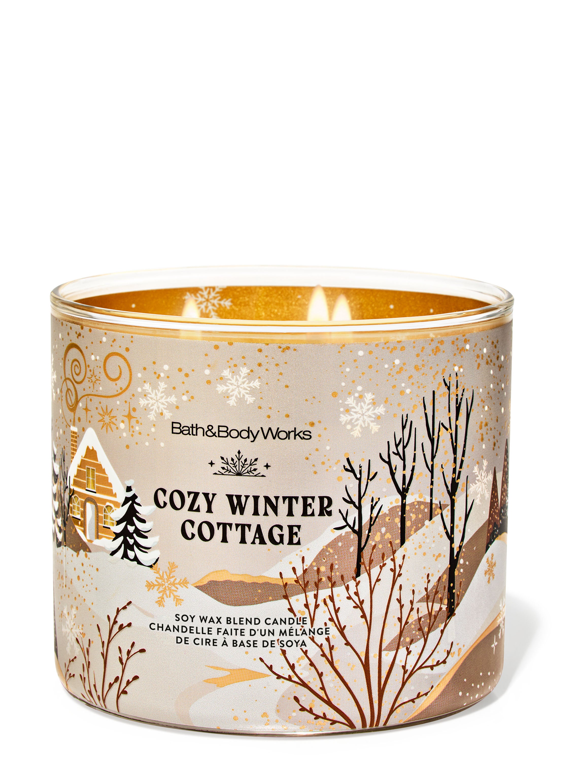 Bath & Body Works Cozy Winter Cottage 3-Wick Candle | Shop Midtown