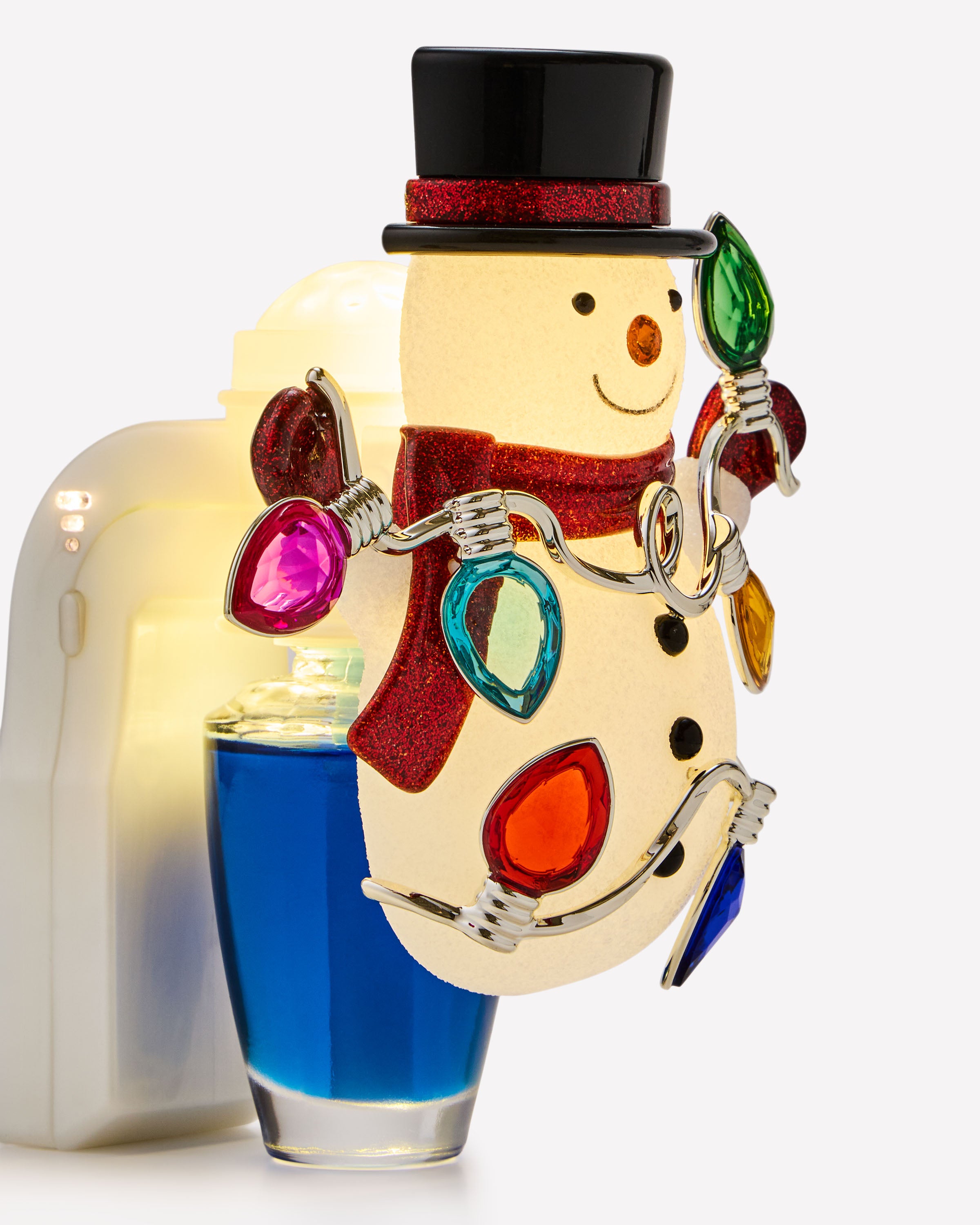 Festive Snowman Scent Control™ Nightlight Wallflowers Fragrance Plug