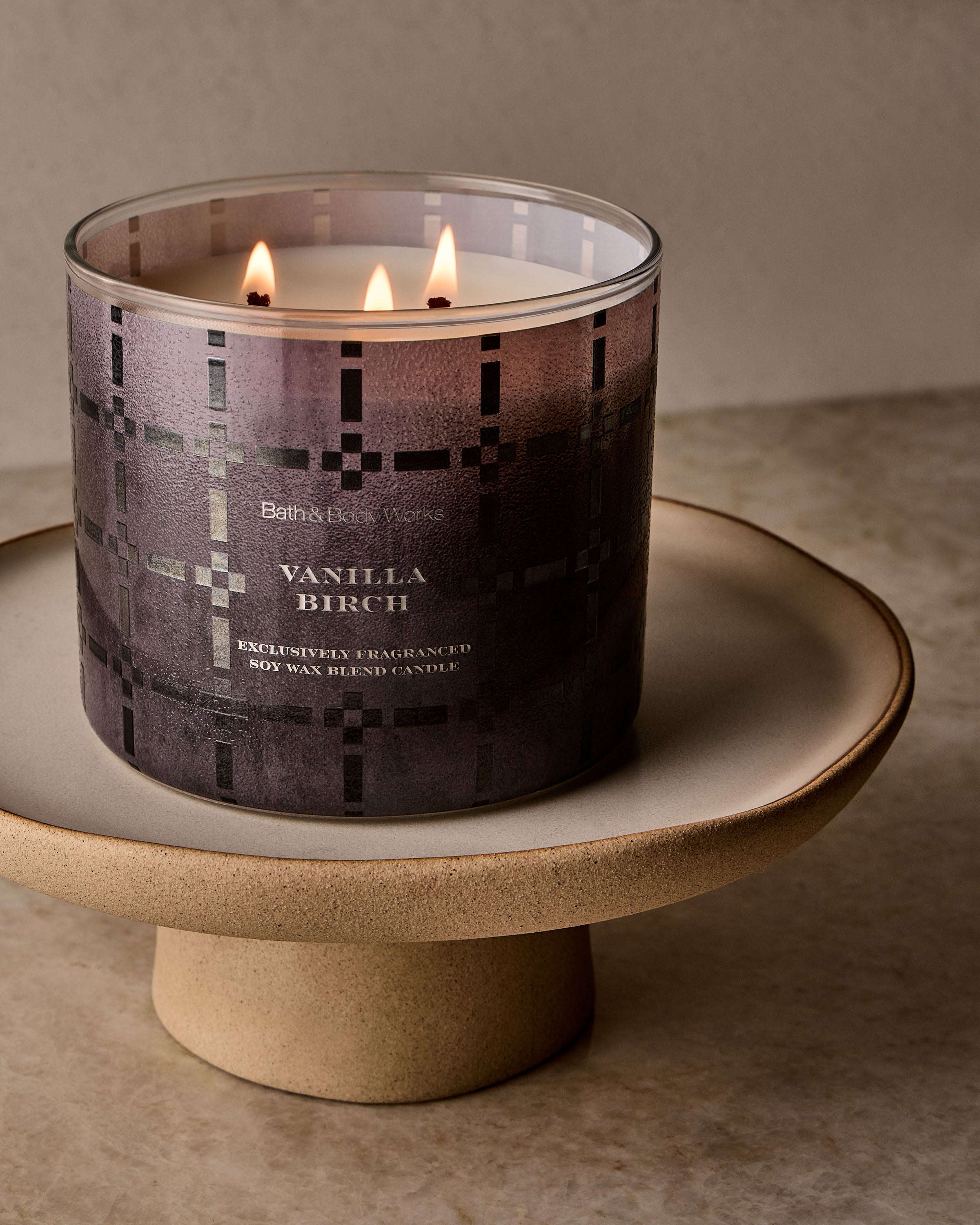 Chandelle à 3 mèches Vanilla Birch