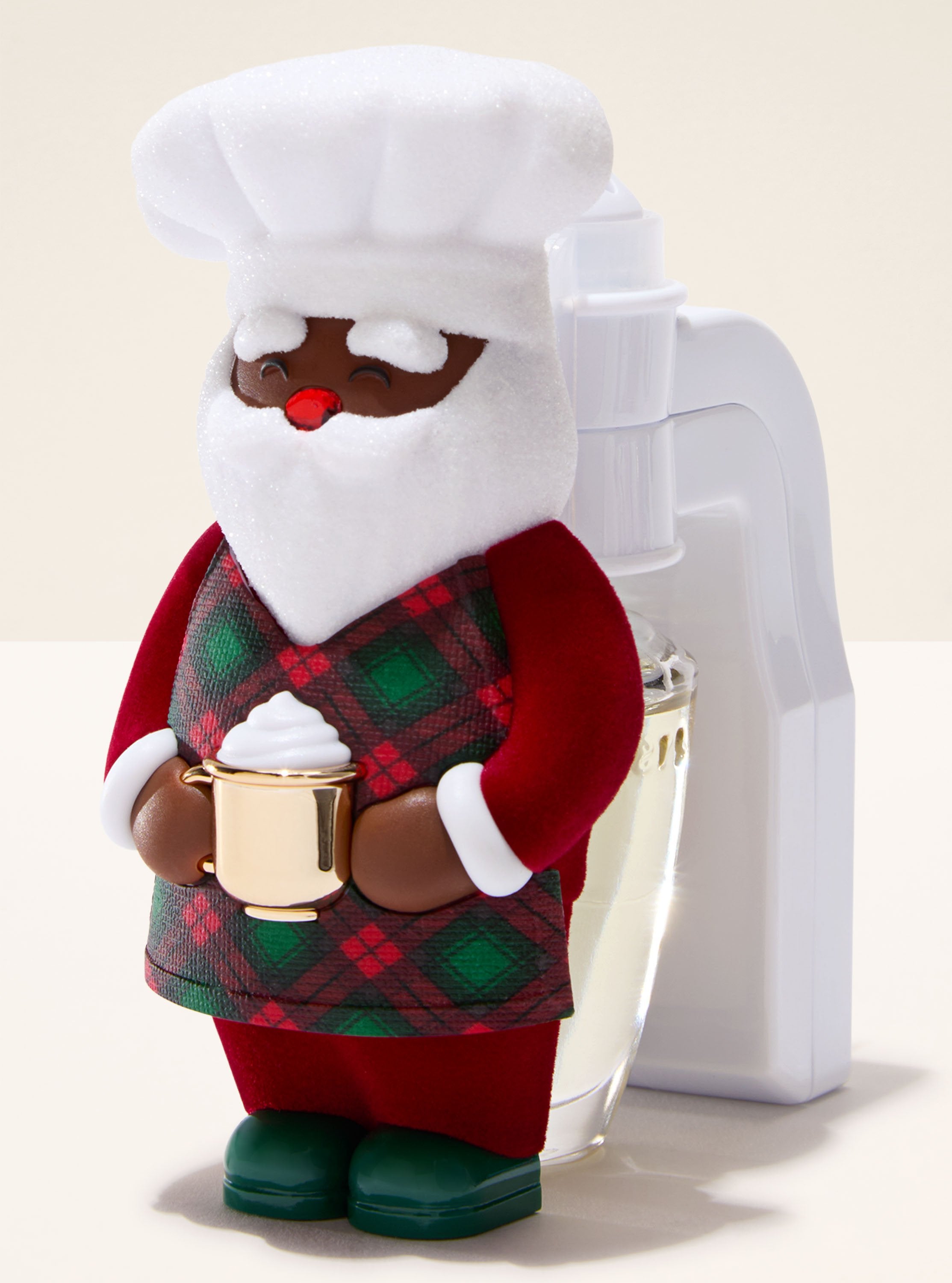 Santa with Cocoa Nightlight Wallflowers Fragrance Plug