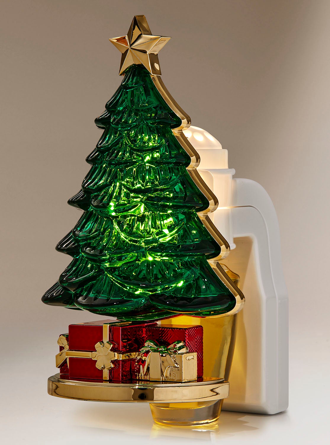 Christmas Tree Nightlight Wallflowers Fragrance Plug Bath and Body Works