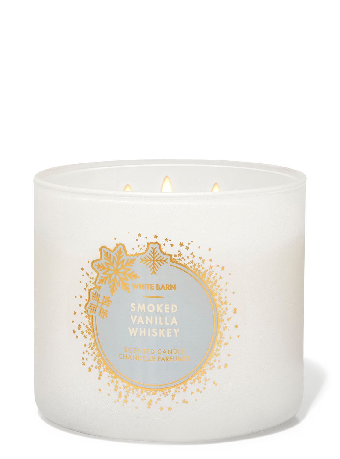 Smoked Vanilla Whiskey 3Wick Candle Bath and Body Works