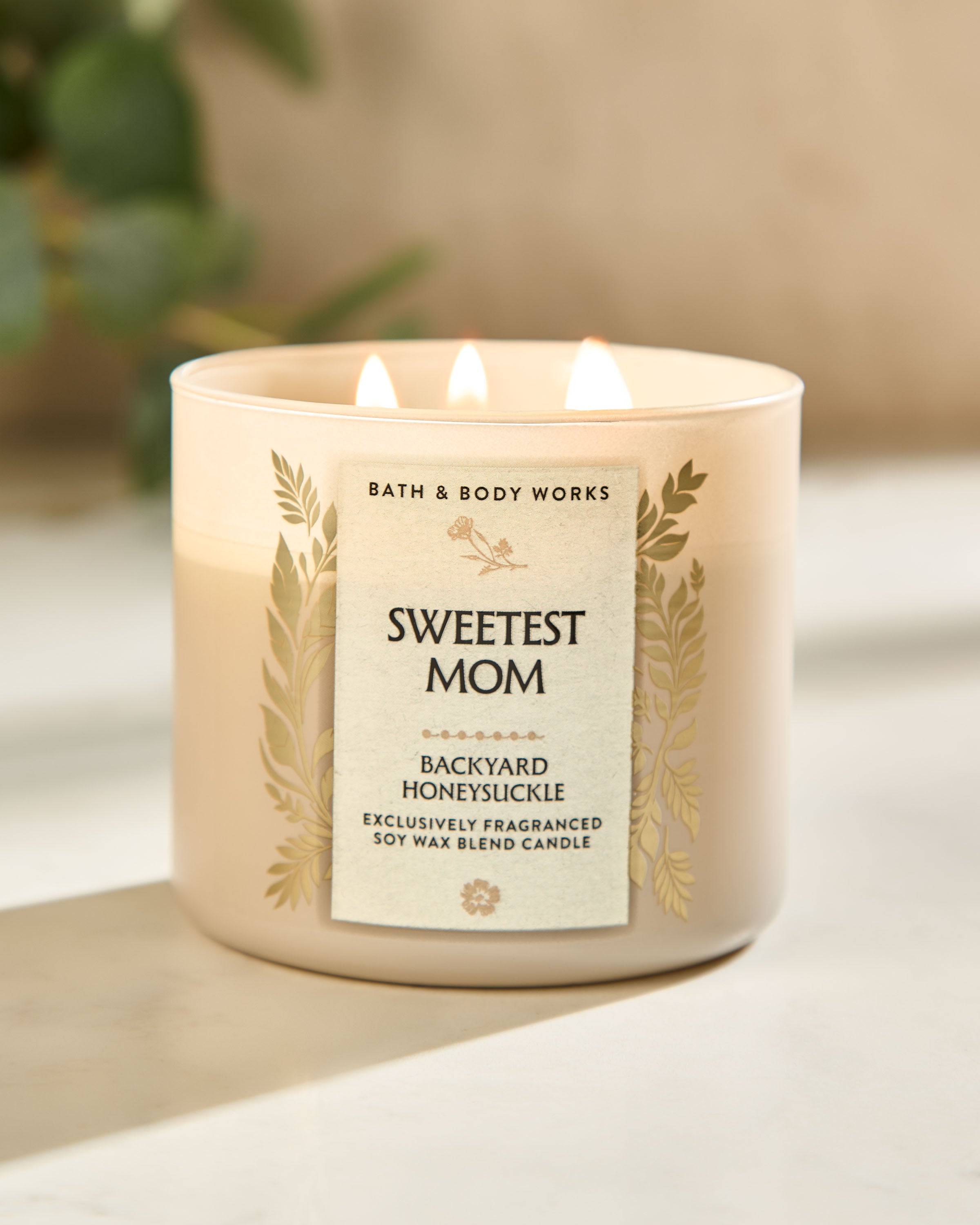 Backyard Honeysuckle 3-Wick Candle