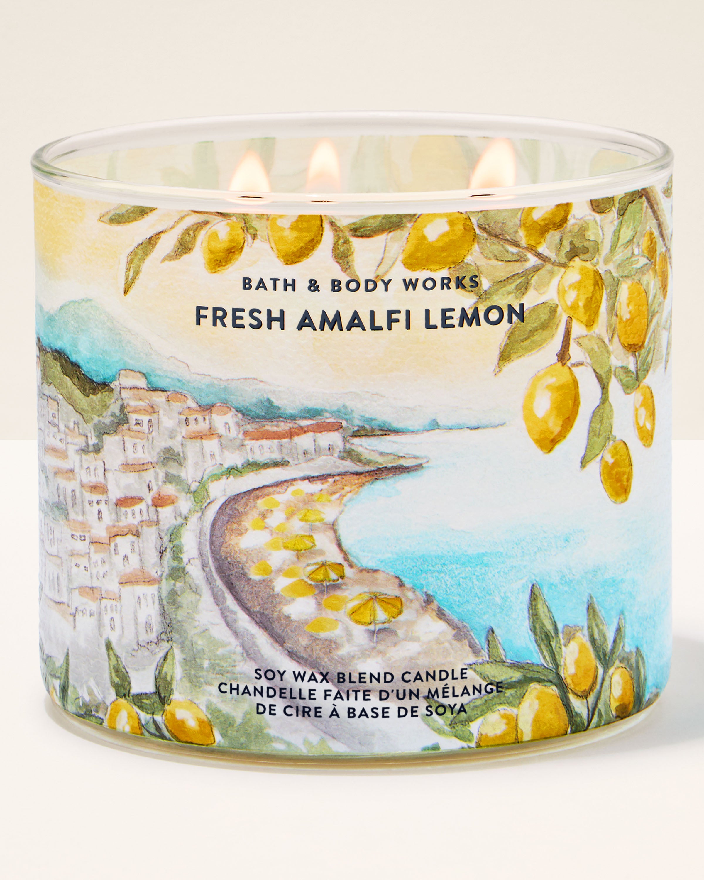 Fresh Amalfi Lemon 3-Wick Candle