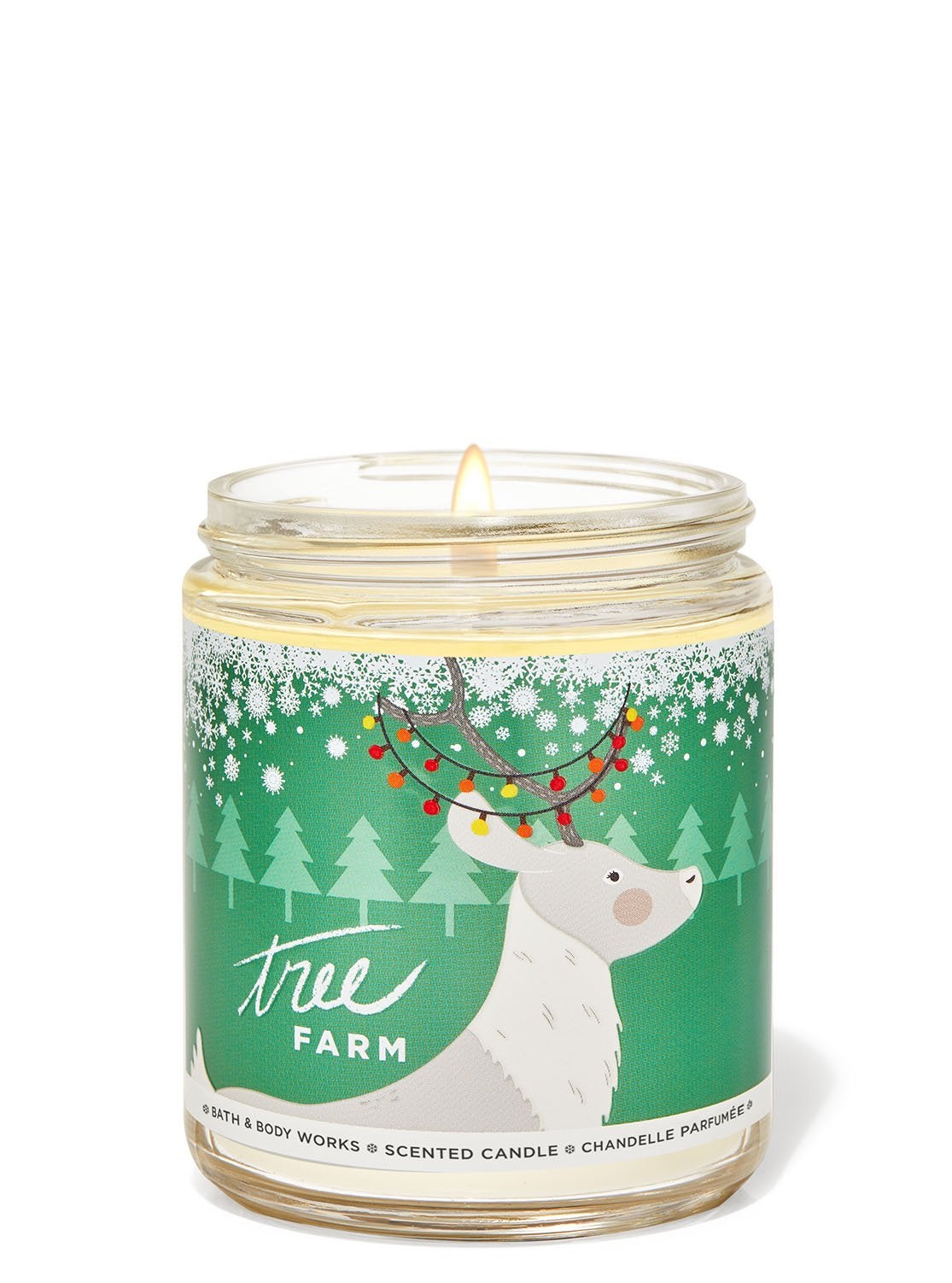 Tree Farm Single Wick Candle Bath and Body Works