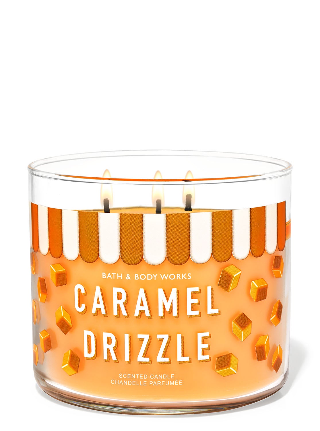Caramel Drizzle 3Wick Candle Bath and Body Works