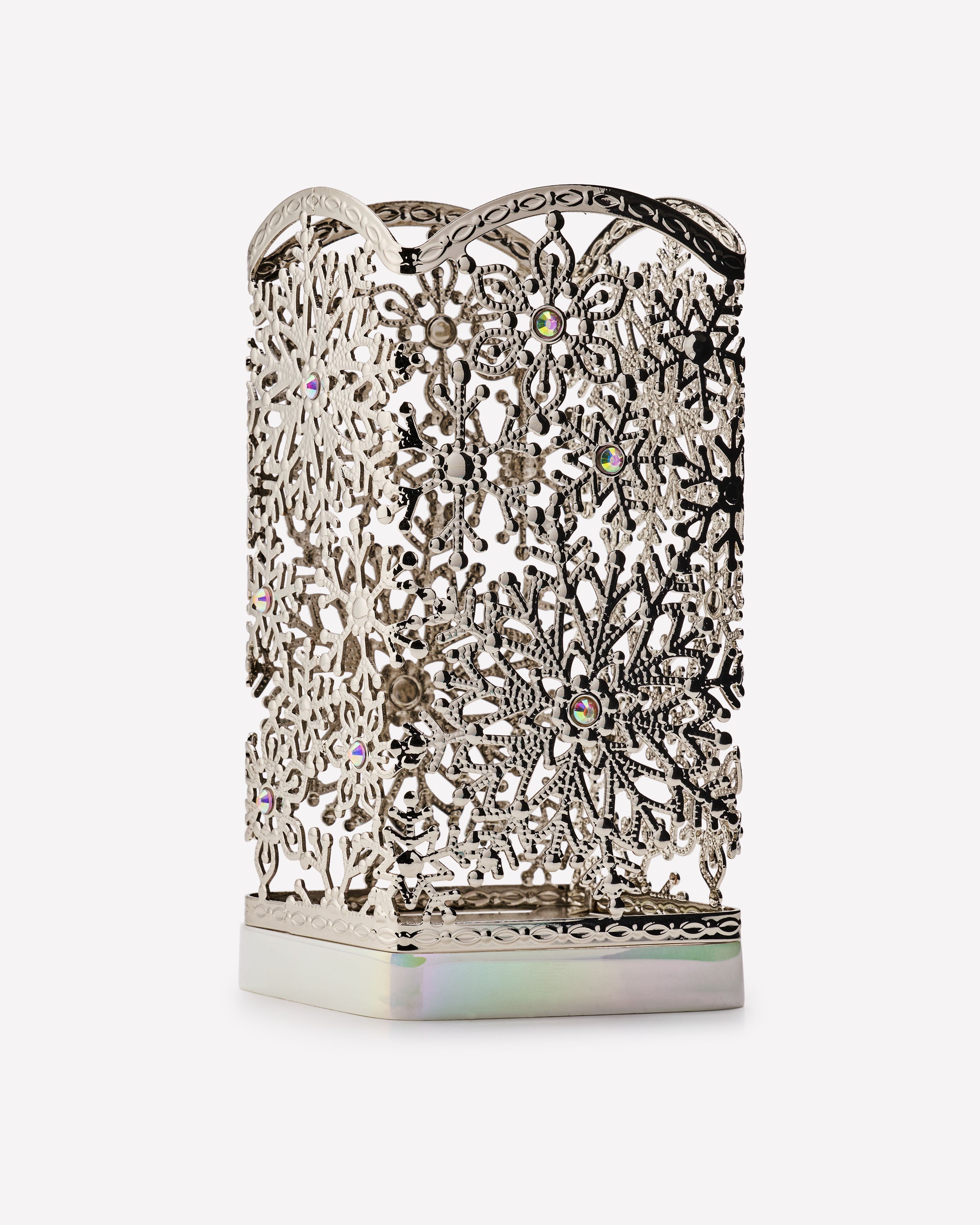 Jeweled Snowflakes Soap Holder