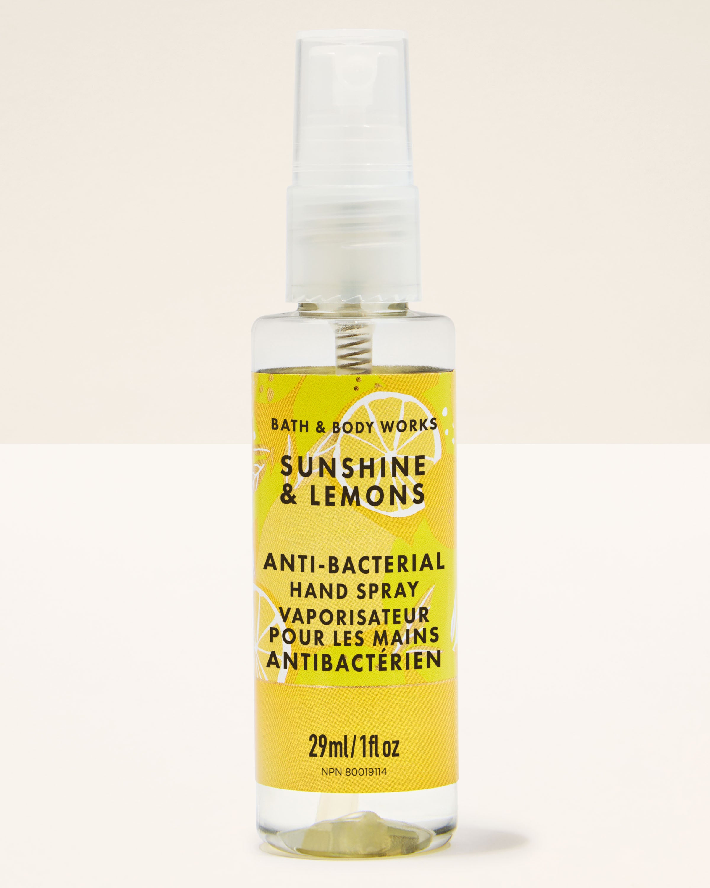 Sunshine & Lemons Hand Sanitizer Spray