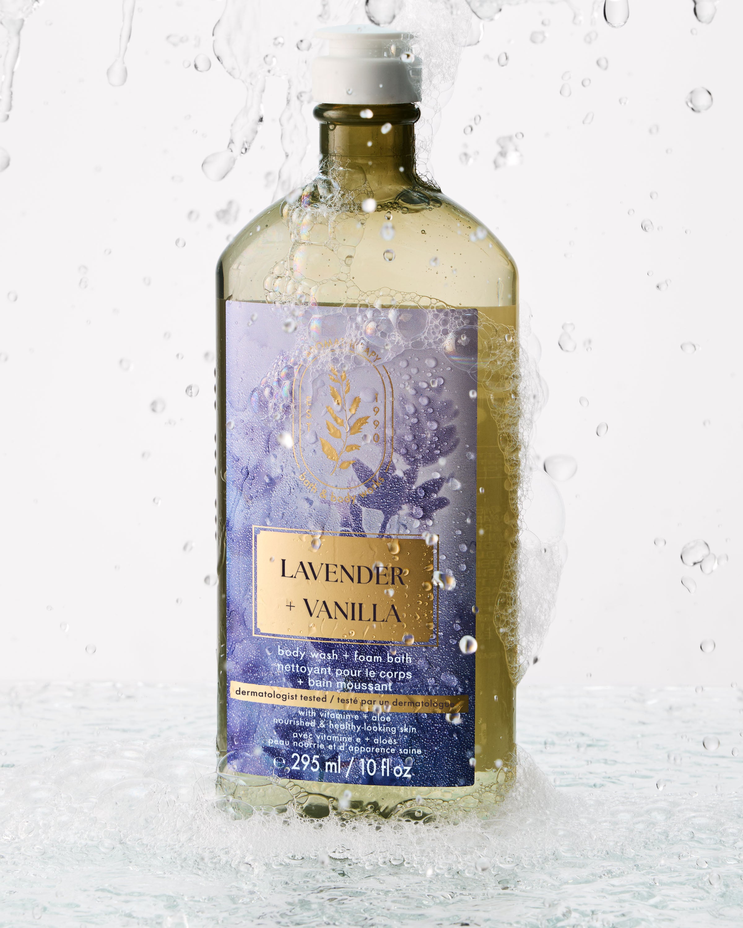 Lavender Vanilla Body Wash & Foam Bath