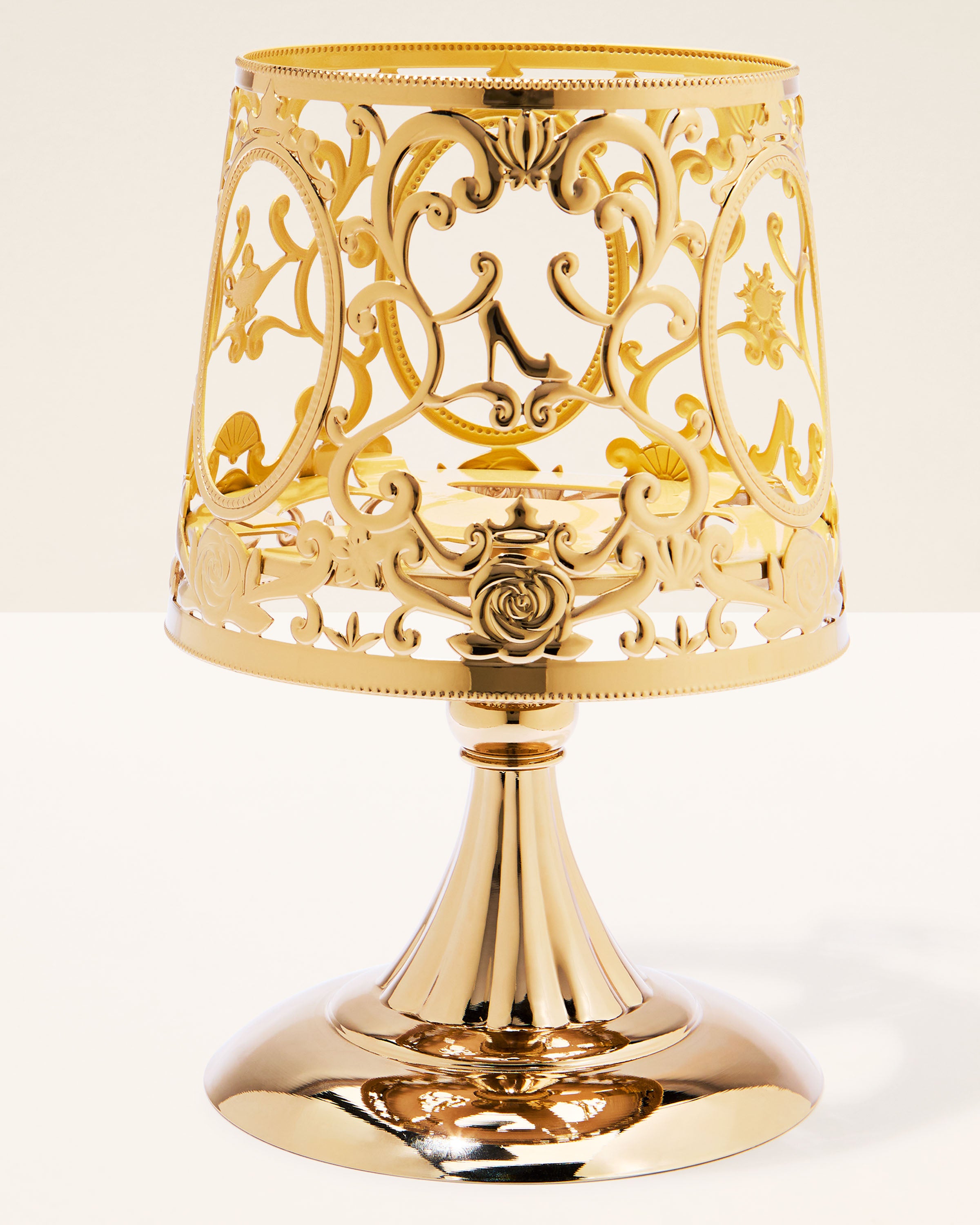 Disney Princess Royal Lamp 3-Wick Candle Holder