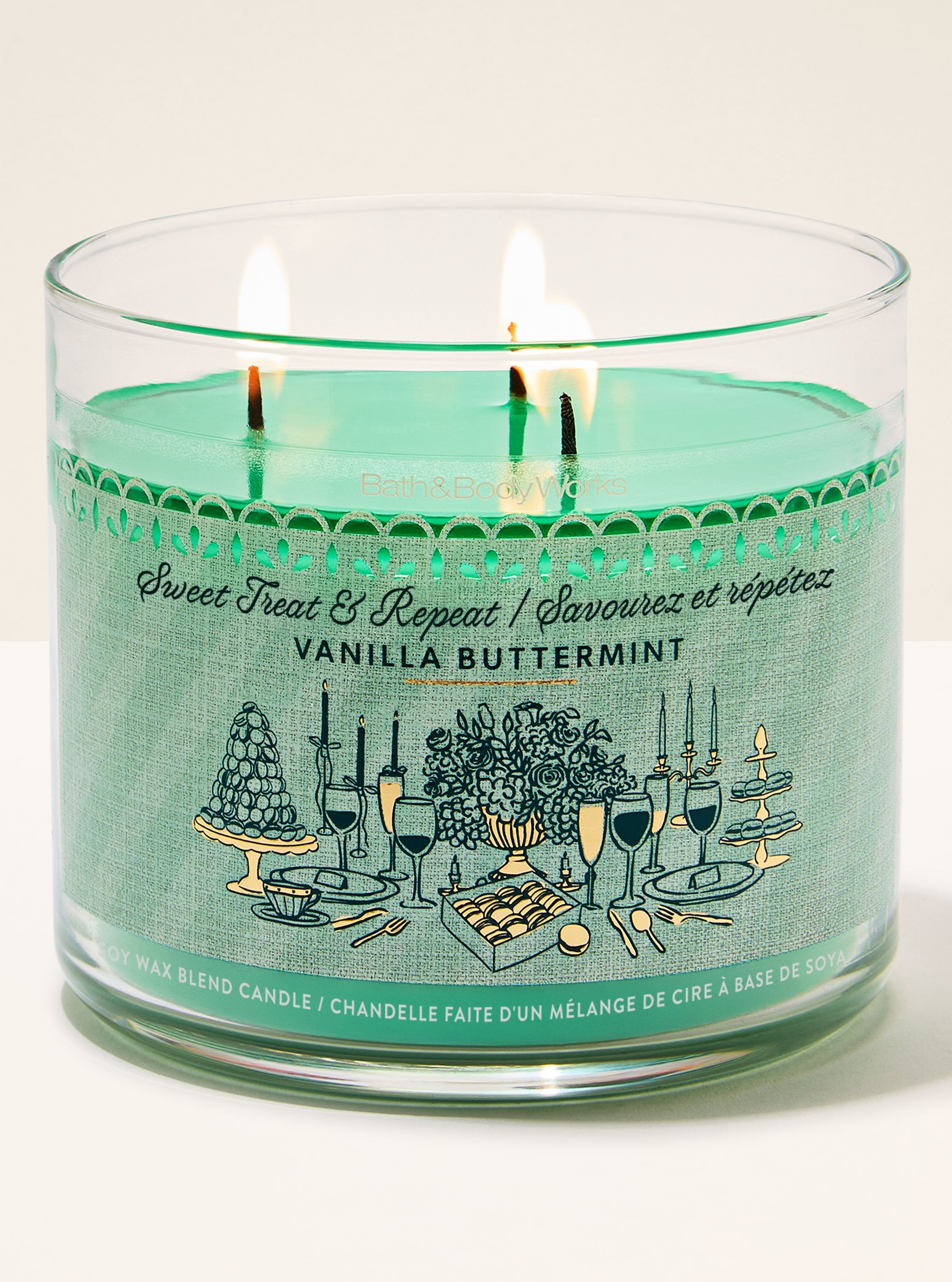 Vanilla Buttermint 3-Wick Candle