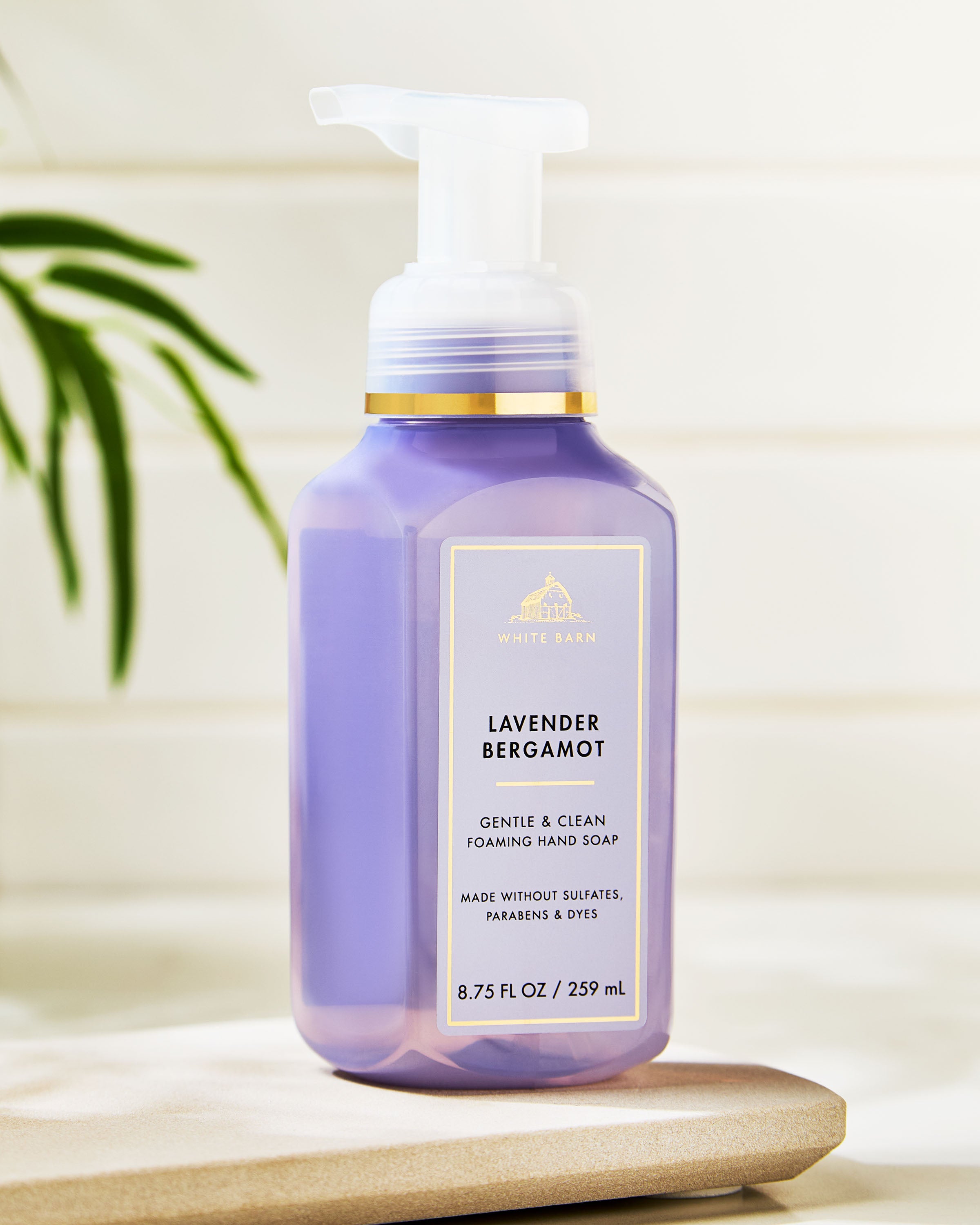 Lavender Bergamot Gentle & Clean Foaming Hand Soap