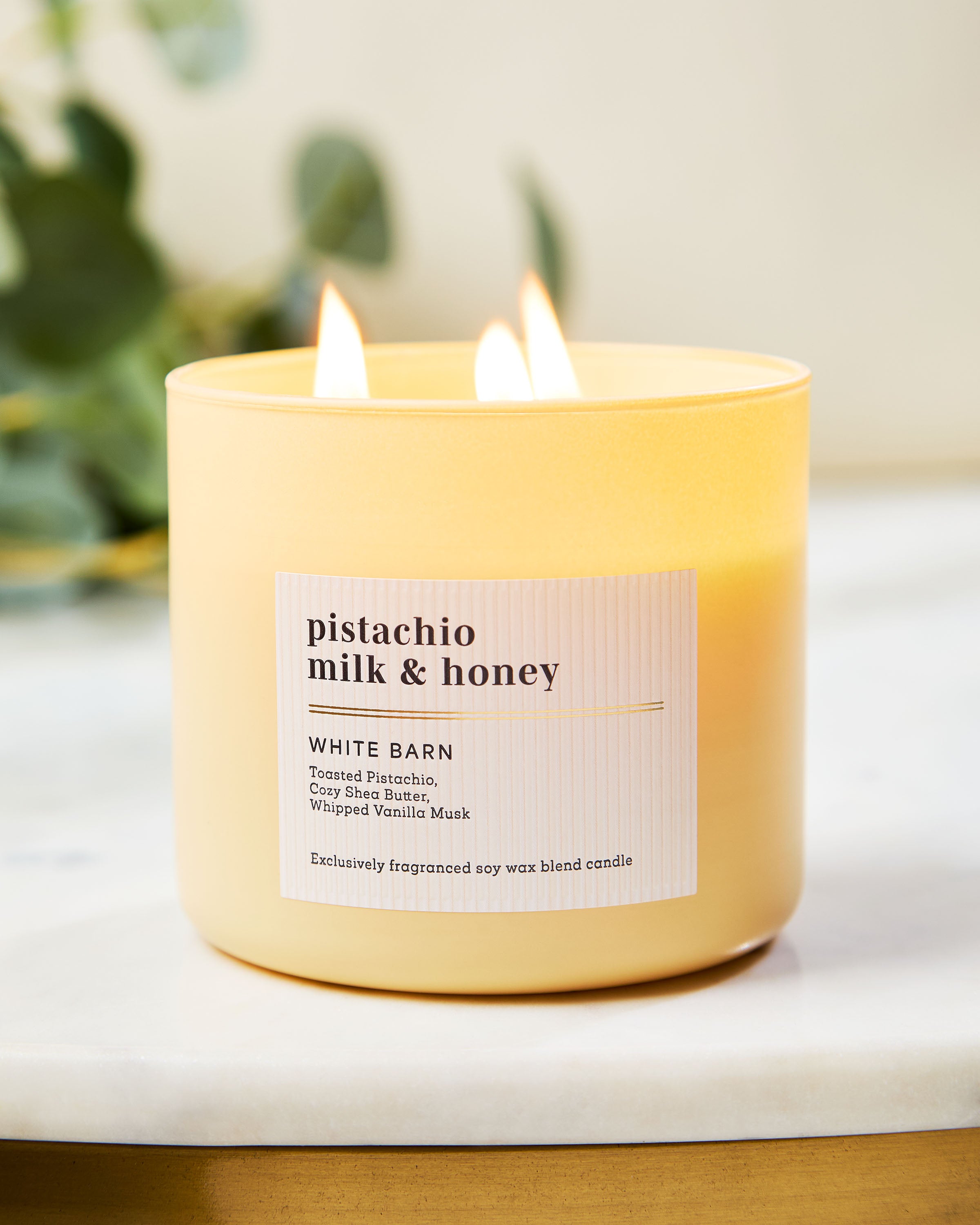 Pistachio Milk & Honey 3-Wick Candle