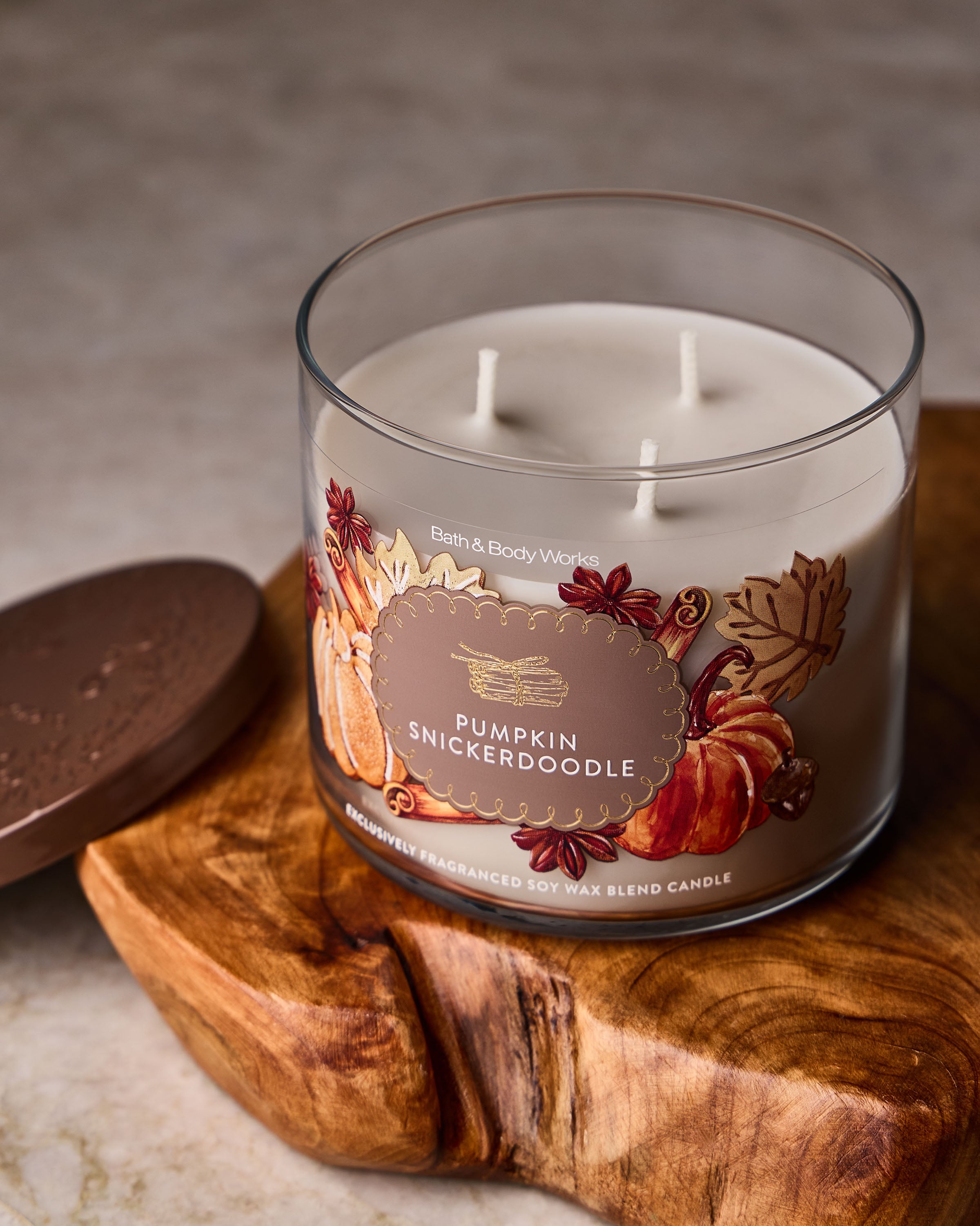 Chandelle à 3 mèches Pumpkin Snickerdoodle