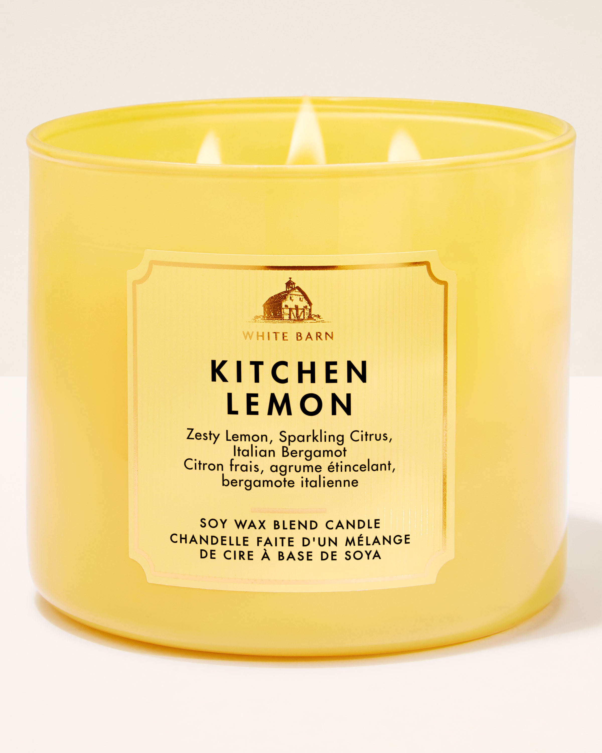 Kitchen Lemon 3-Wick Candle