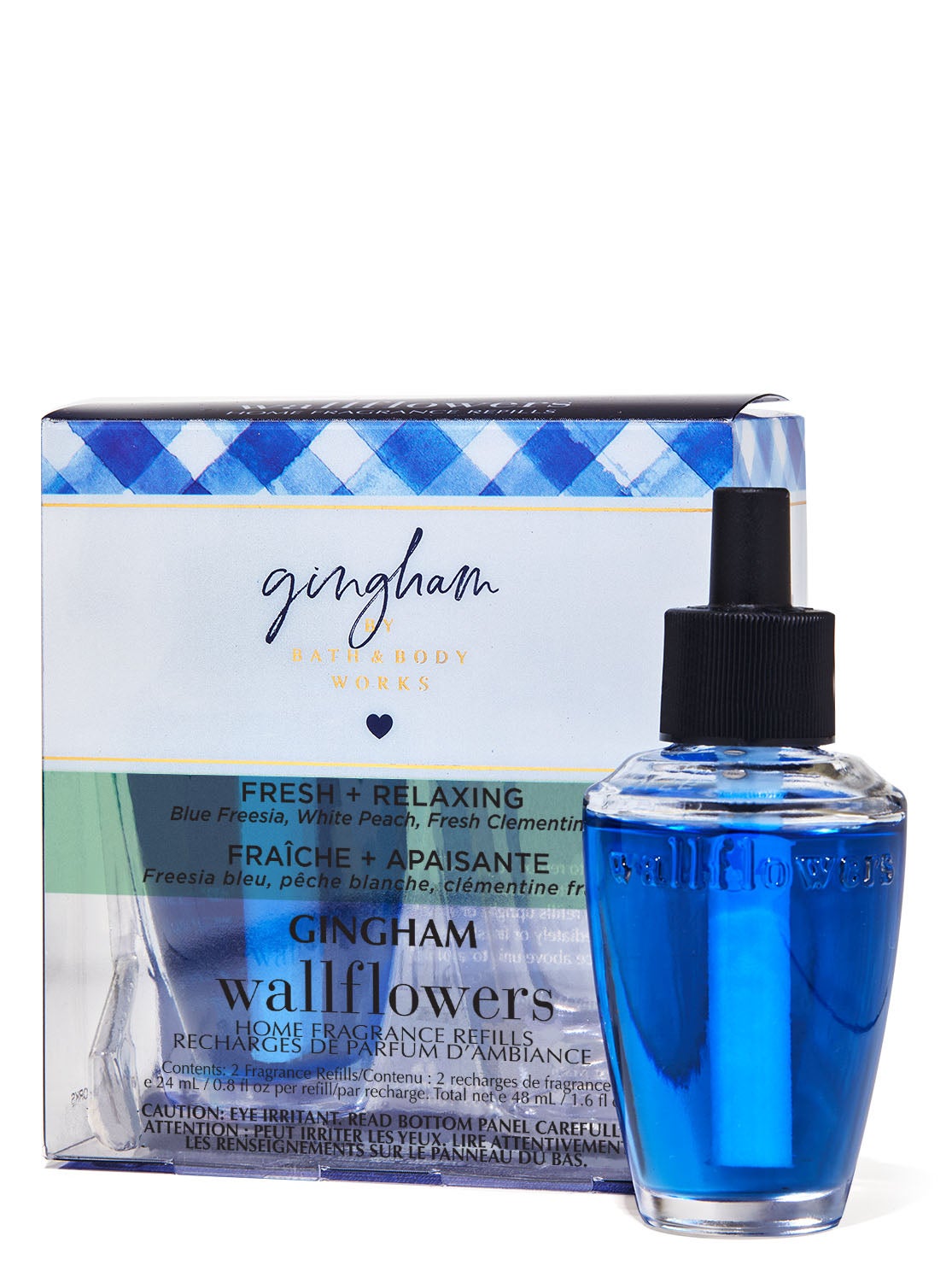 Gingham Wallflowers Refills 2Pack Bath and Body Works
