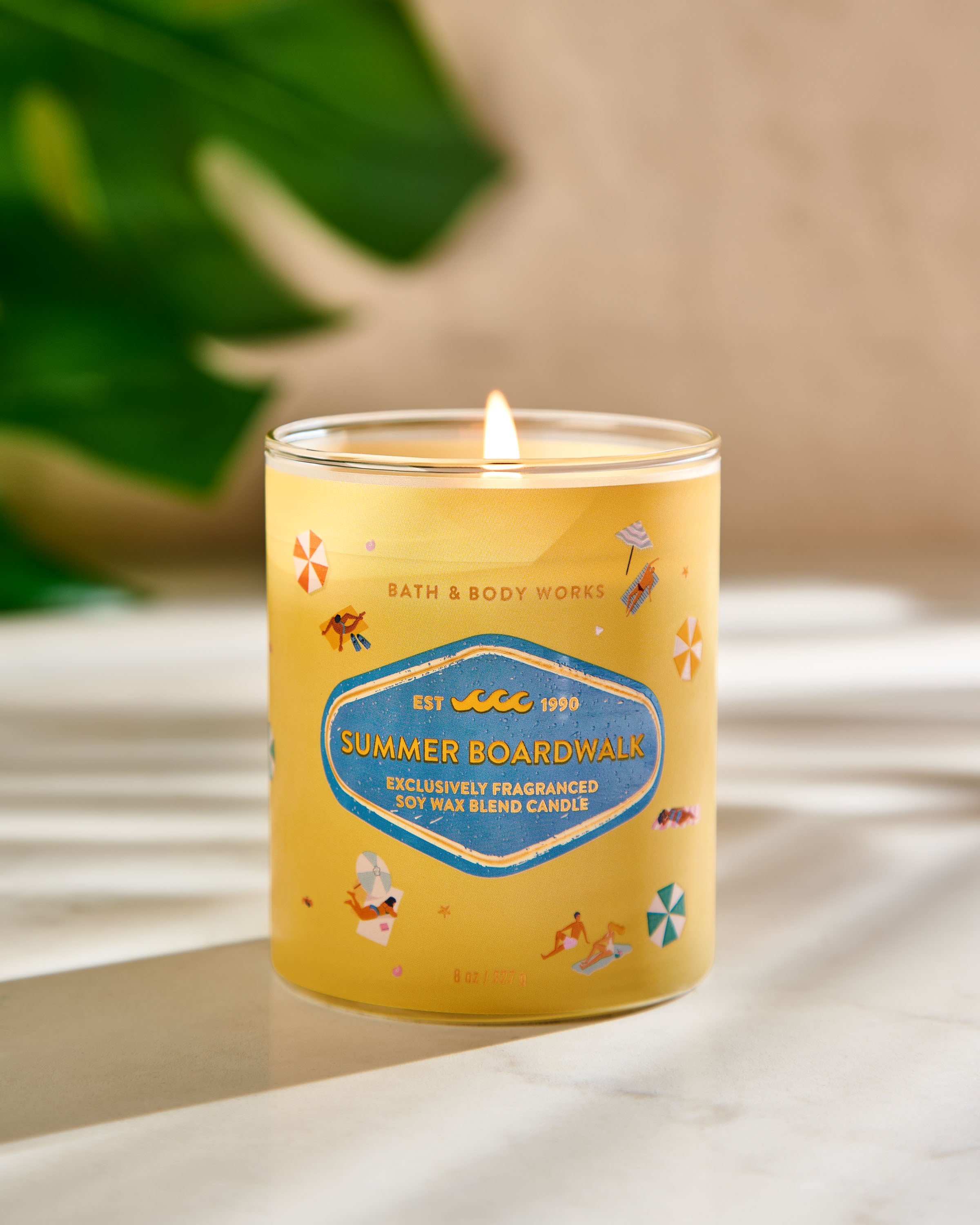 Summer Boardwalk Single Wick Candle