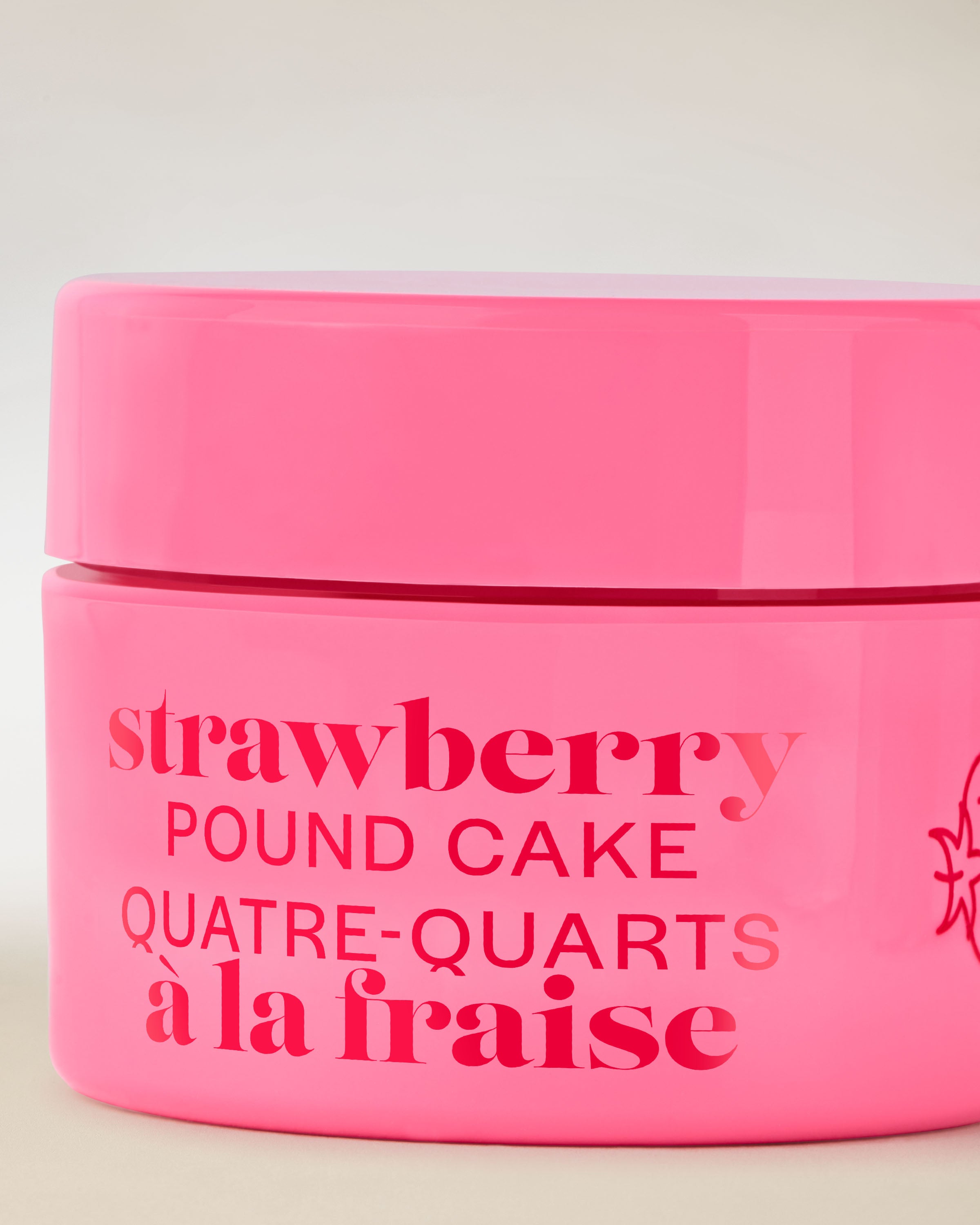 Strawberry Pound Cake Lip Mask