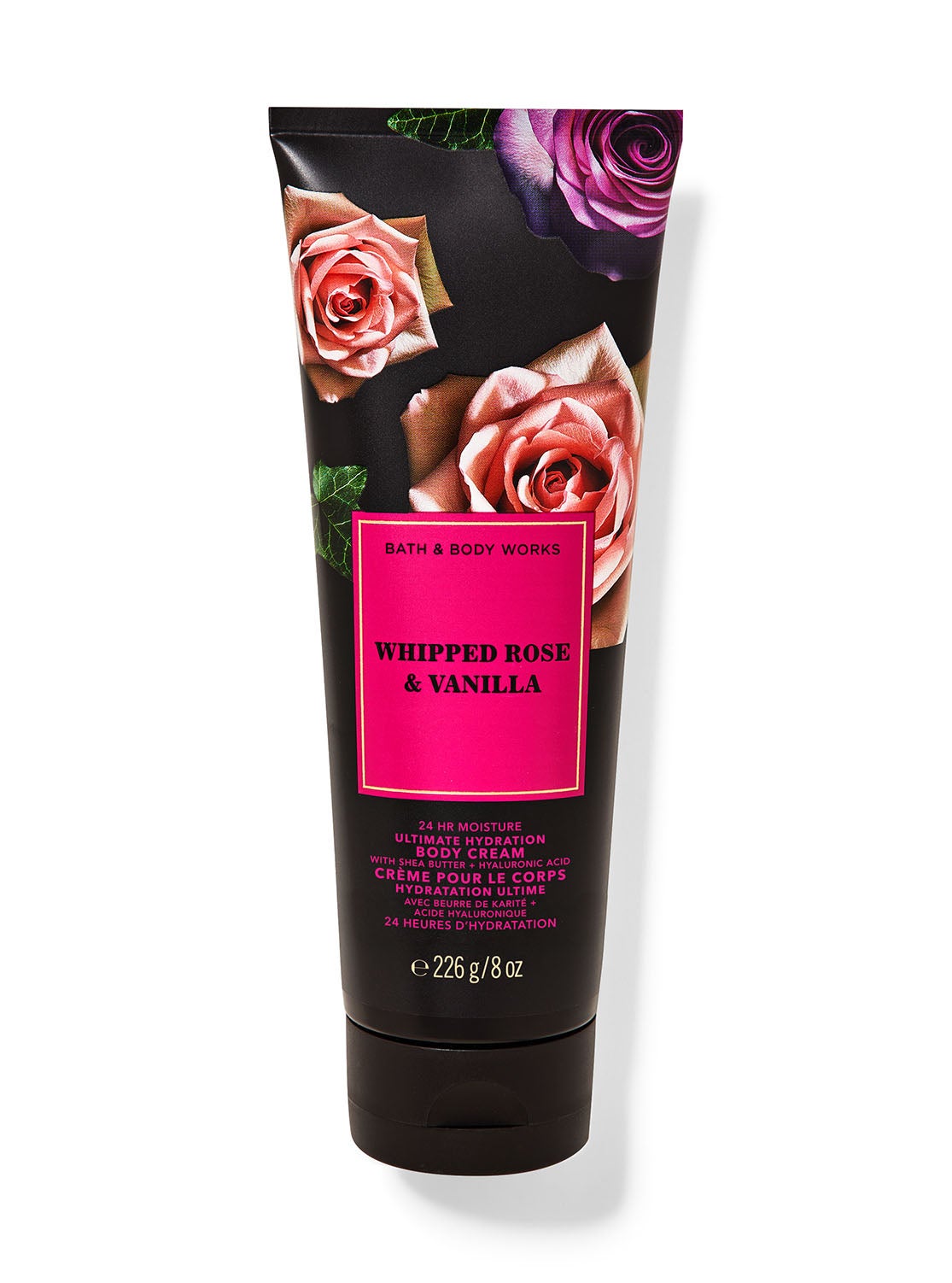 Crème pour le corps hydratation ultime Whipped Rose & Vanilla Bath
