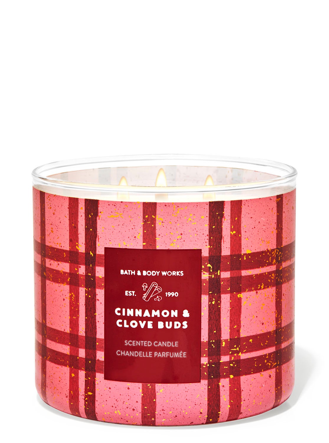 Cinnamon & Clove Buds 3Wick Candle Bath and Body Works