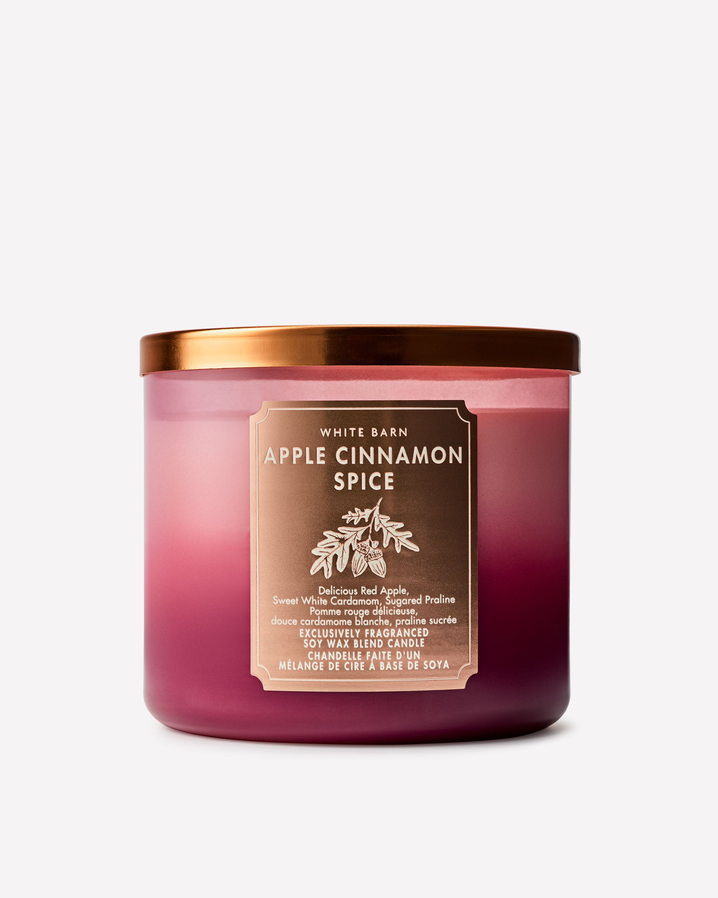 Apple Cinnamon Spice 3-Wick Candle