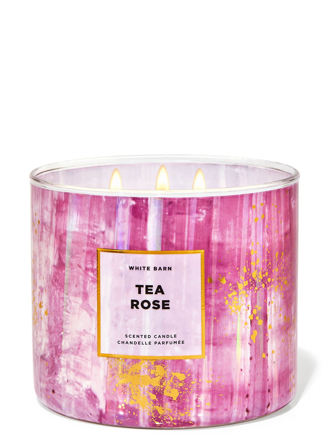 Tea Rose 3Wick Candle Bath and Body Works