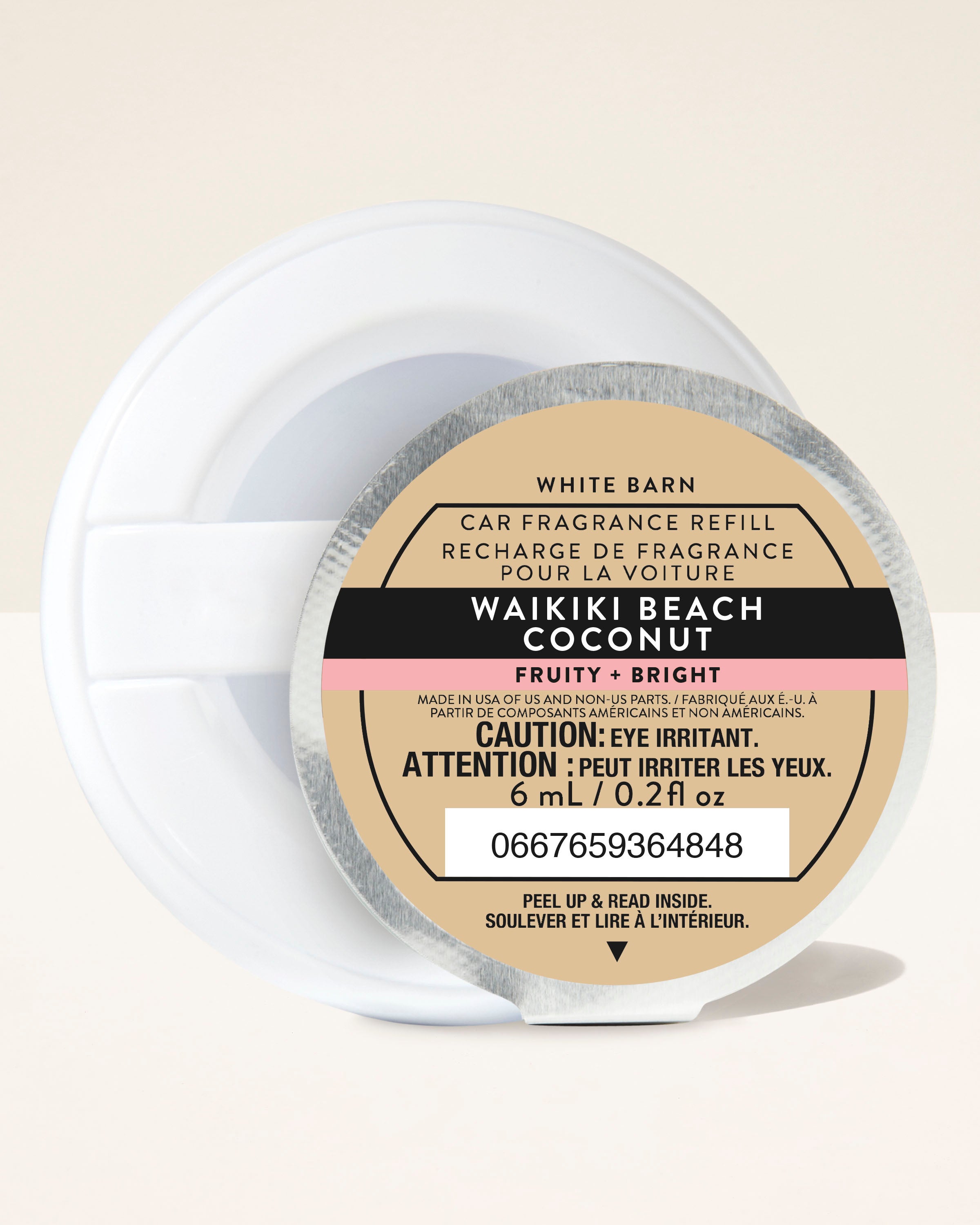 Waikiki Beach Coconut Car Fragrance Refill