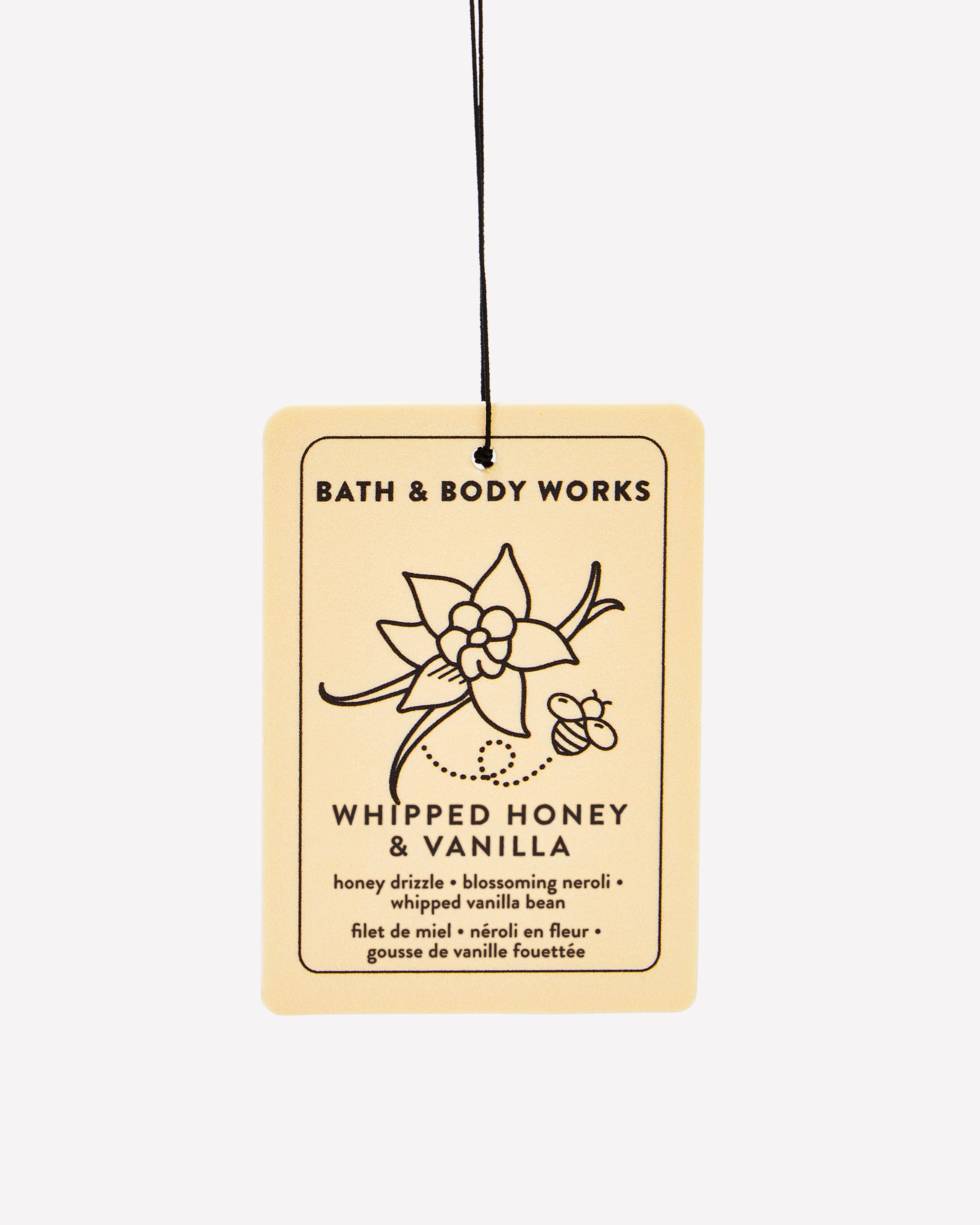 Diffuseur de fragrance suspendu Whipped Honey & Vanilla