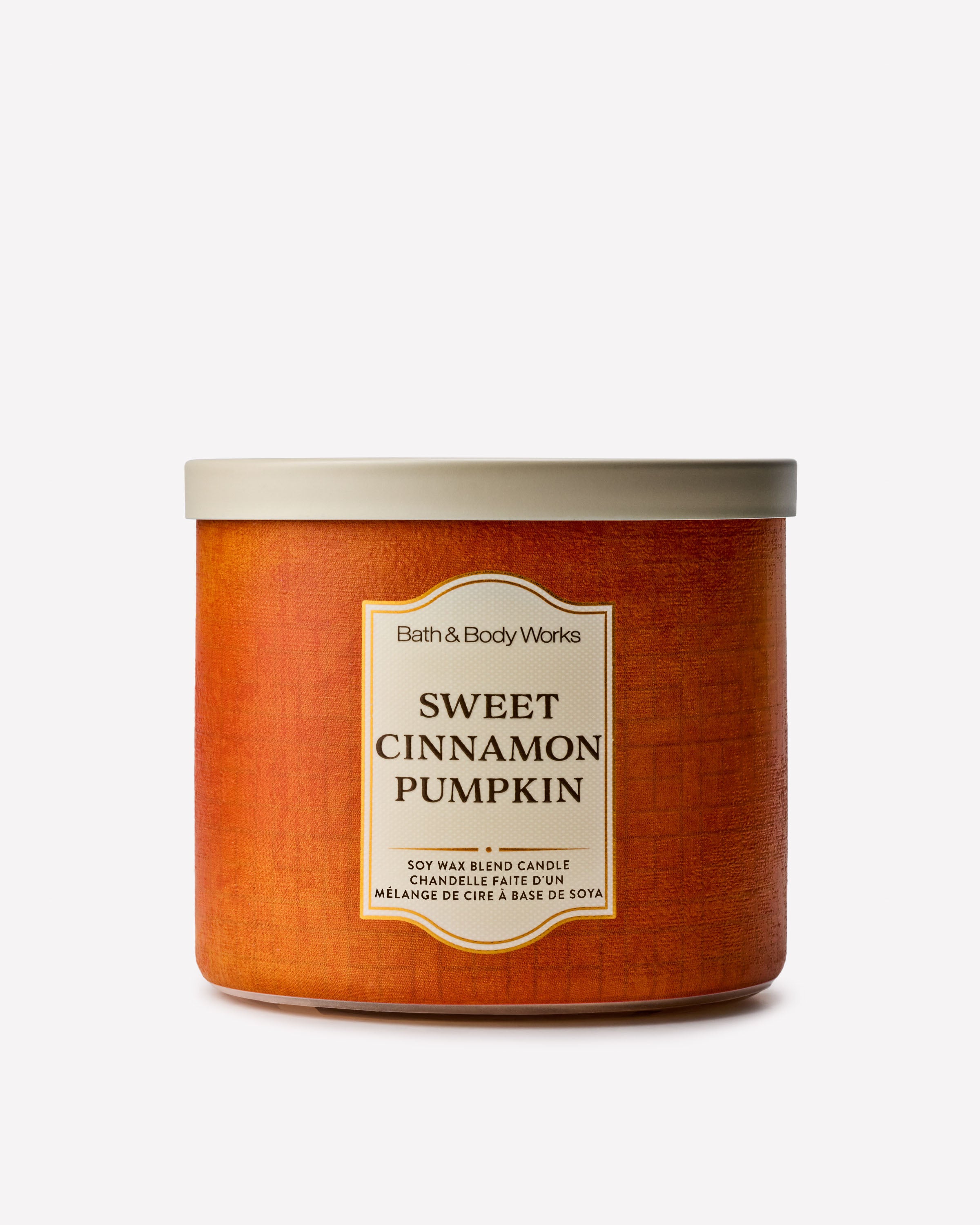 Chandelle à 3 mèches Sweet Cinnamon Pumpkin