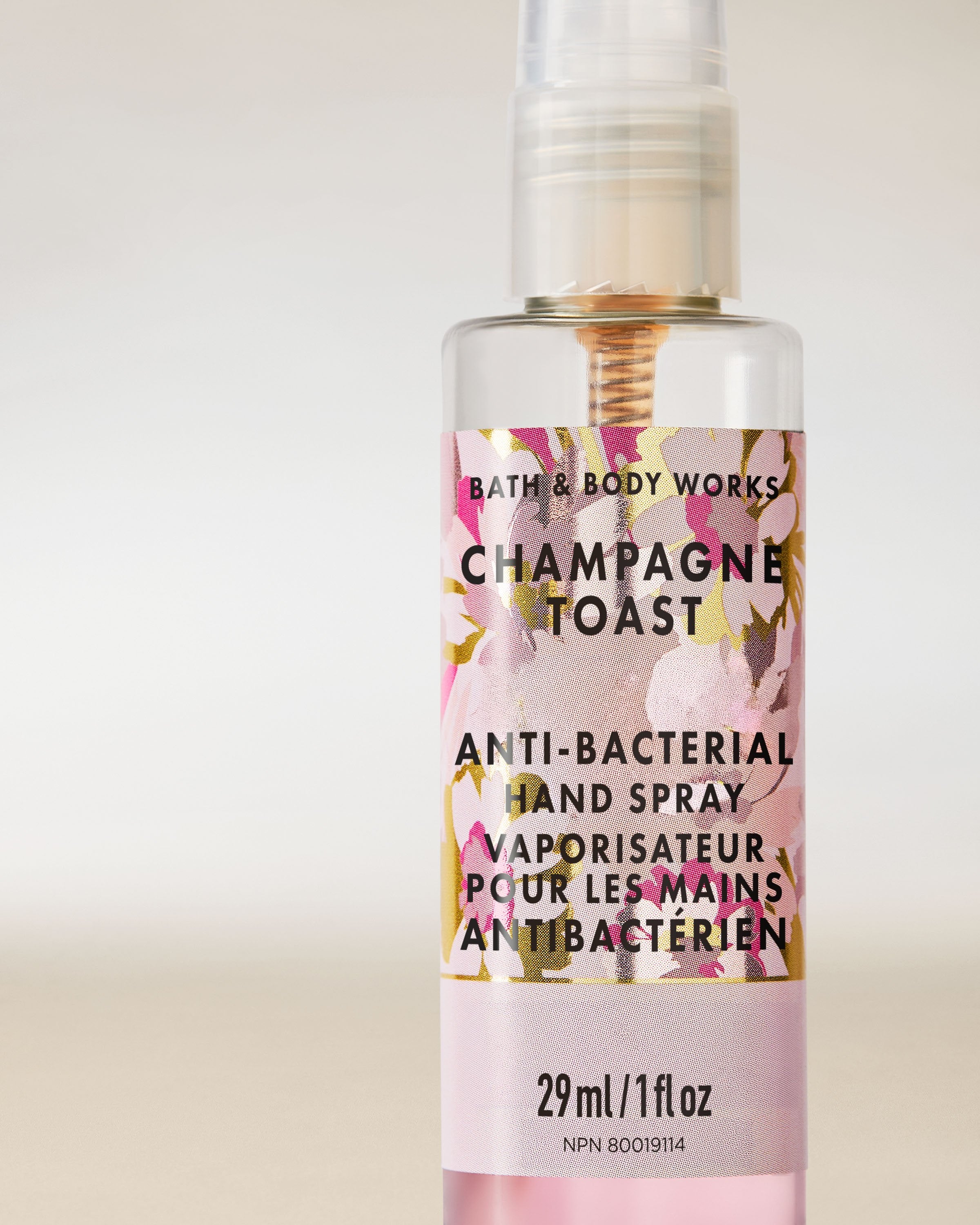 Champagne Toast Hand Sanitizer Spray