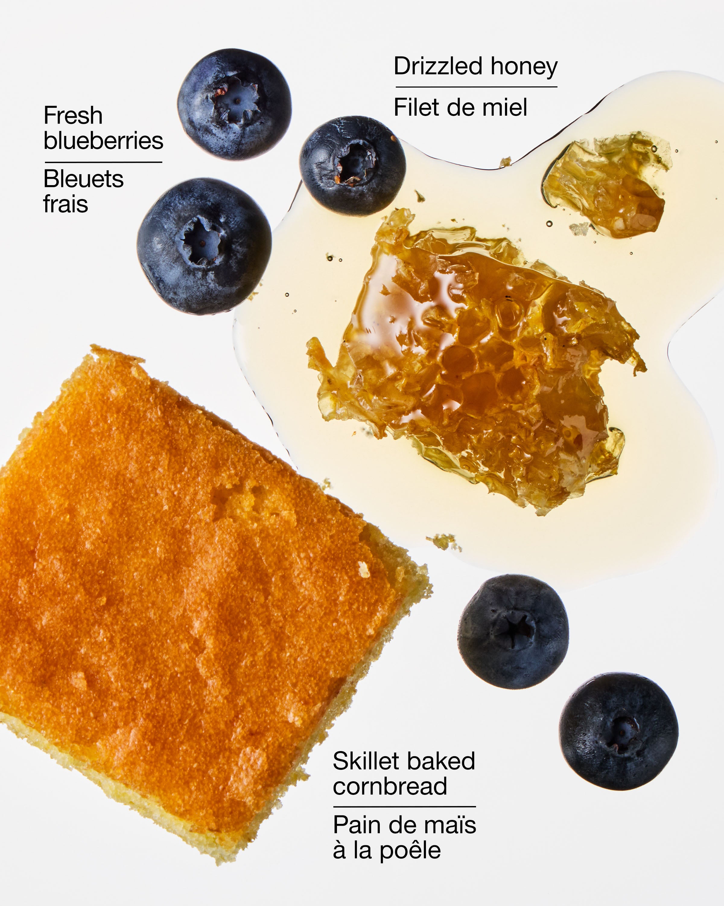Chandelle à 3 mèches Blueberry Cornbread