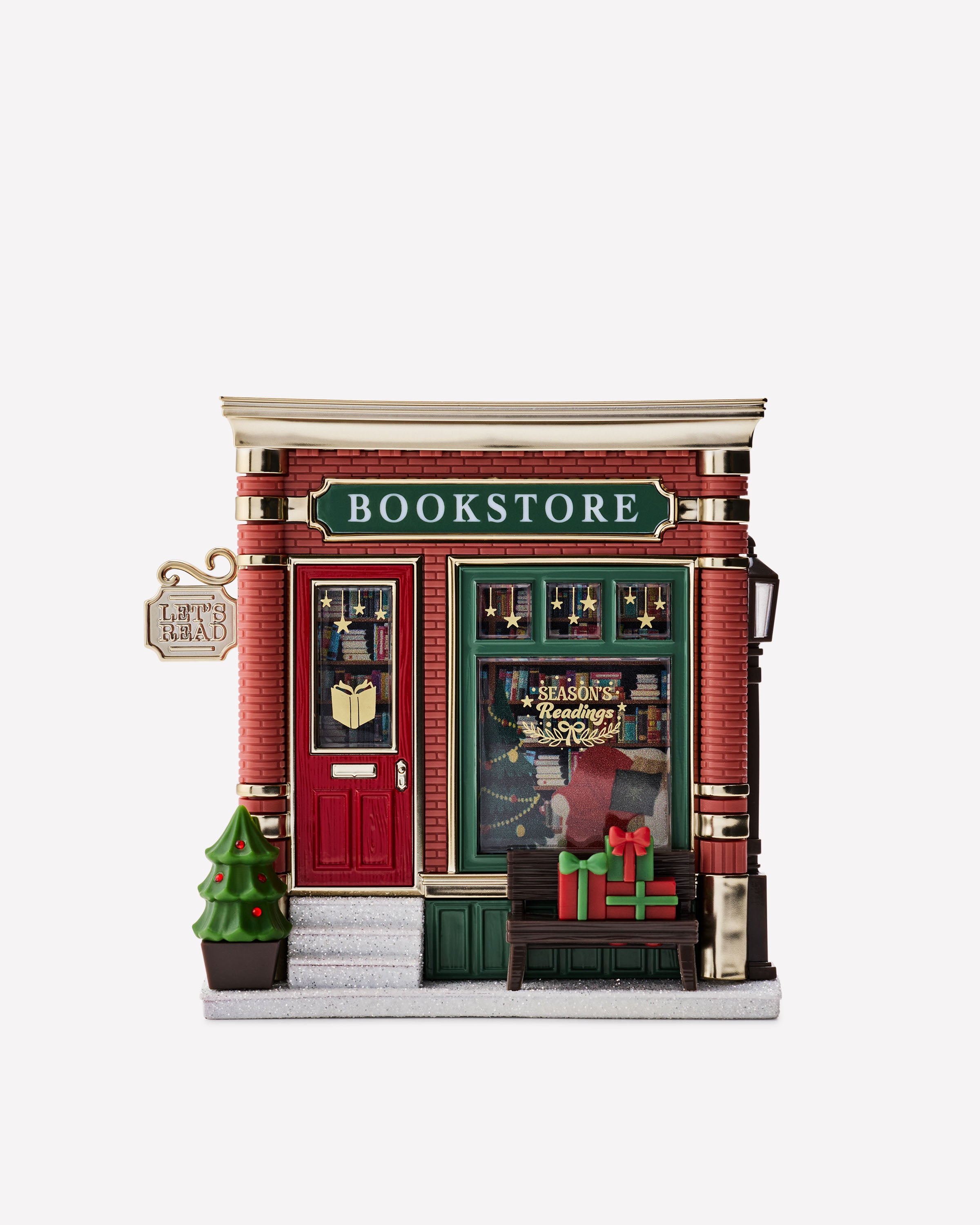 Holiday Bookstore Projector Nightlight Wallflowers Fragrance Plug